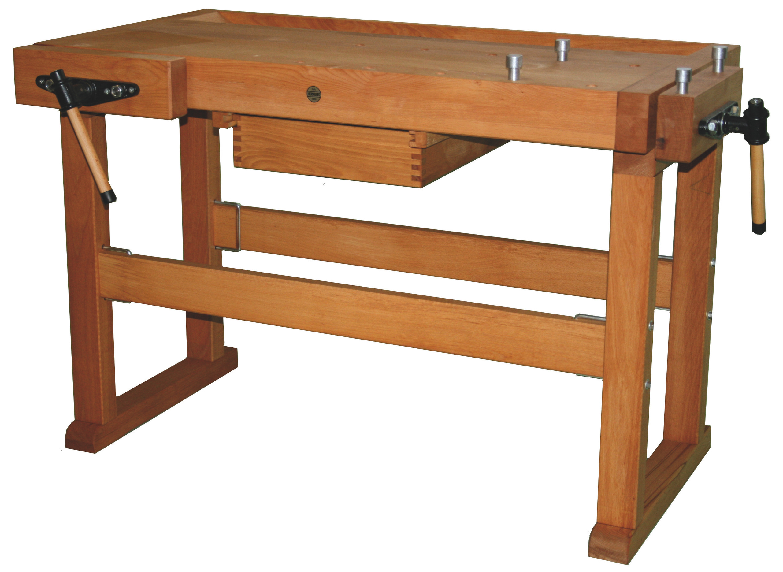 Etabli en bois de hêtre modèle 300 (160 x 64 cm)