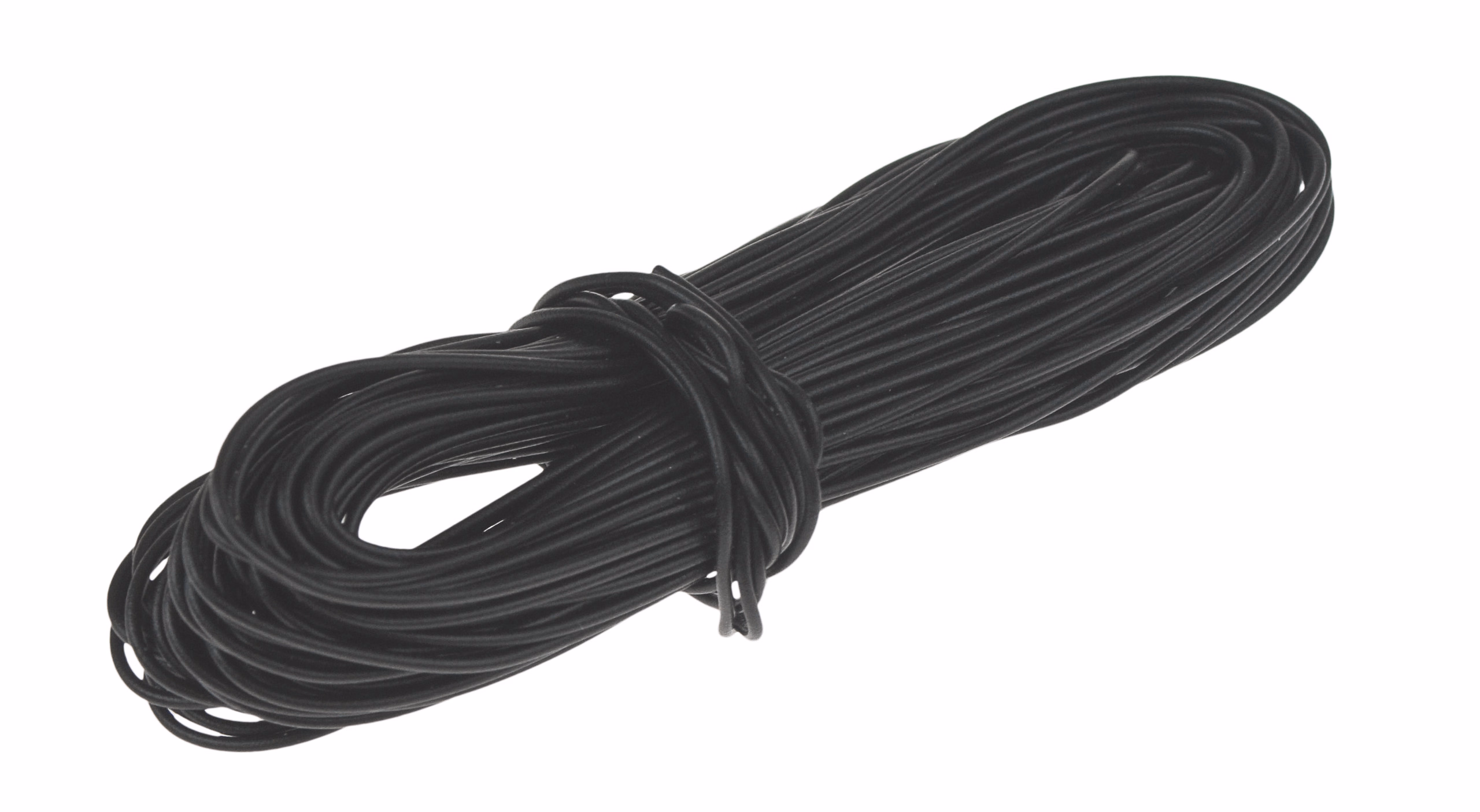 Schakelende Y-draad (YV 0,5/0,9 mm), 10 m zwart