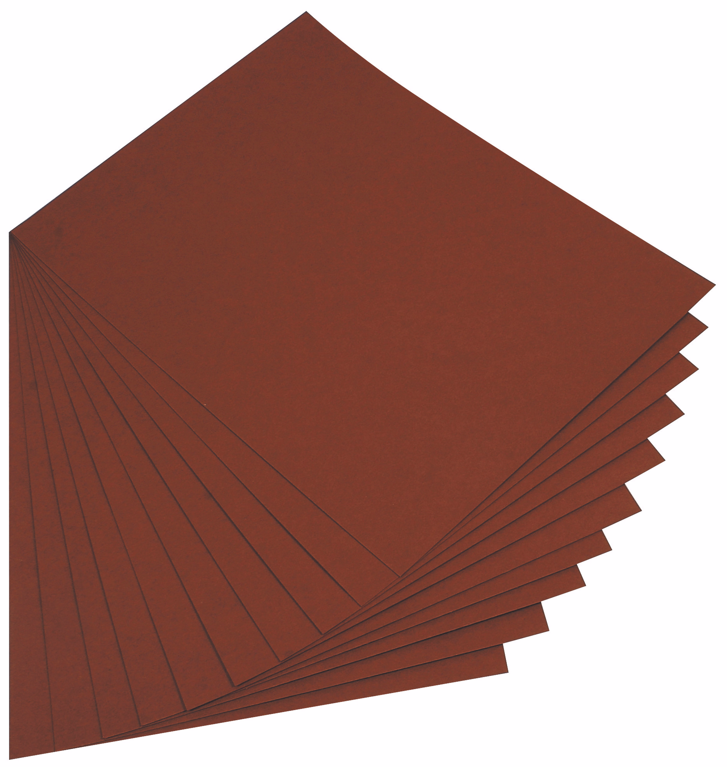 Tonkarton, 100 Blatt schokobraun (DIN A4)