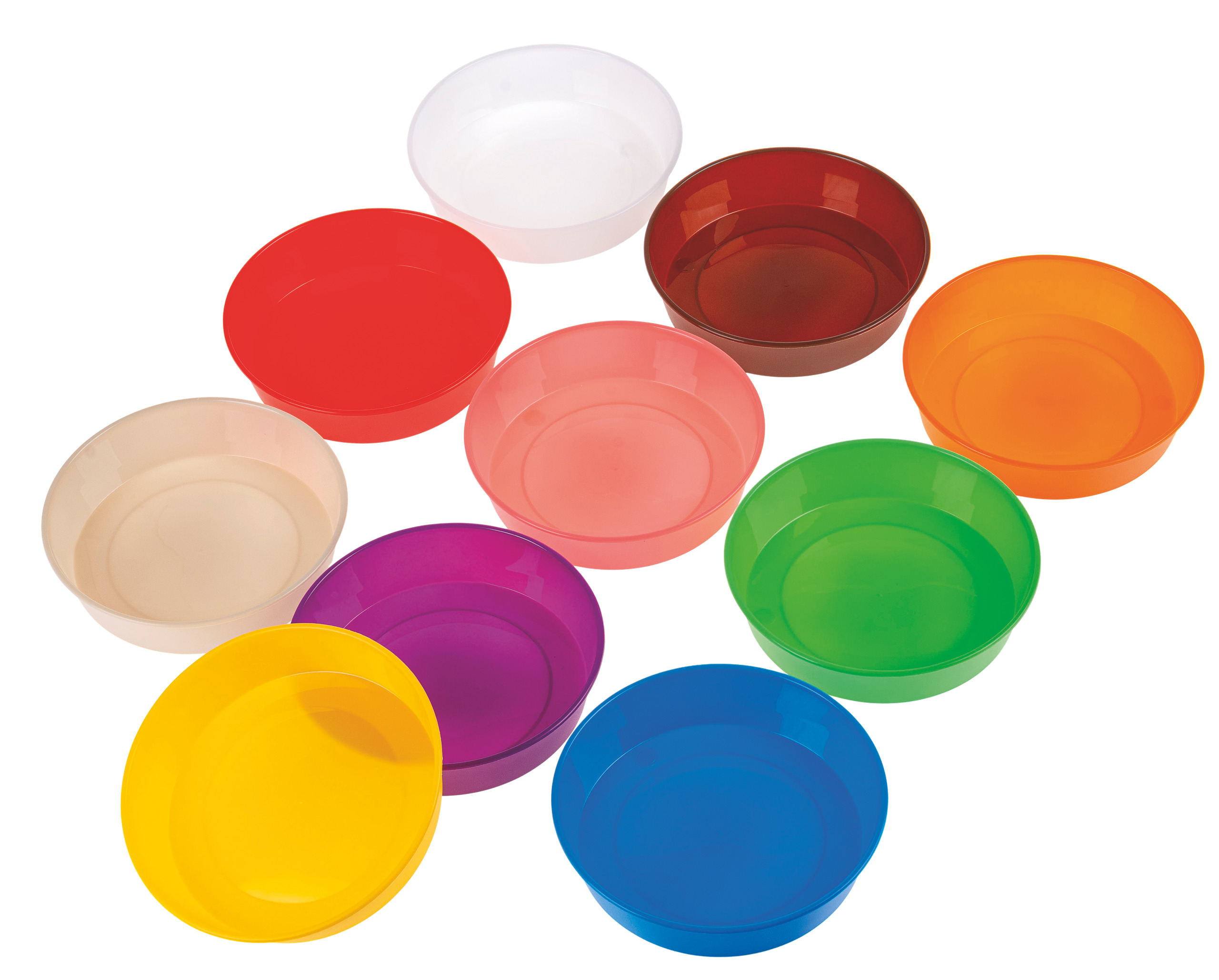 Coupelles de couleur et de tri, set de 10 pièces