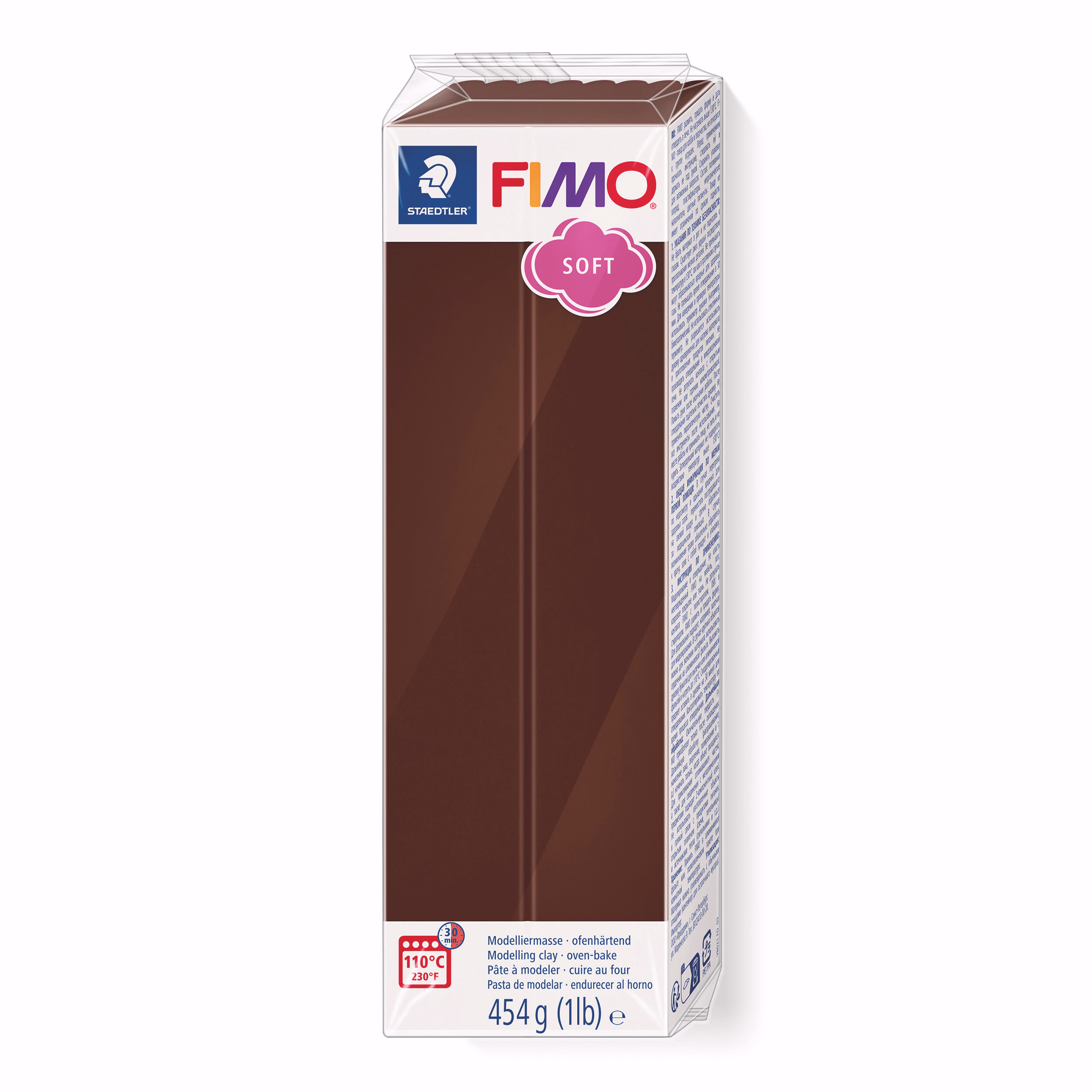 Arcilla polimérica FIMO® soft (454 g) marrón