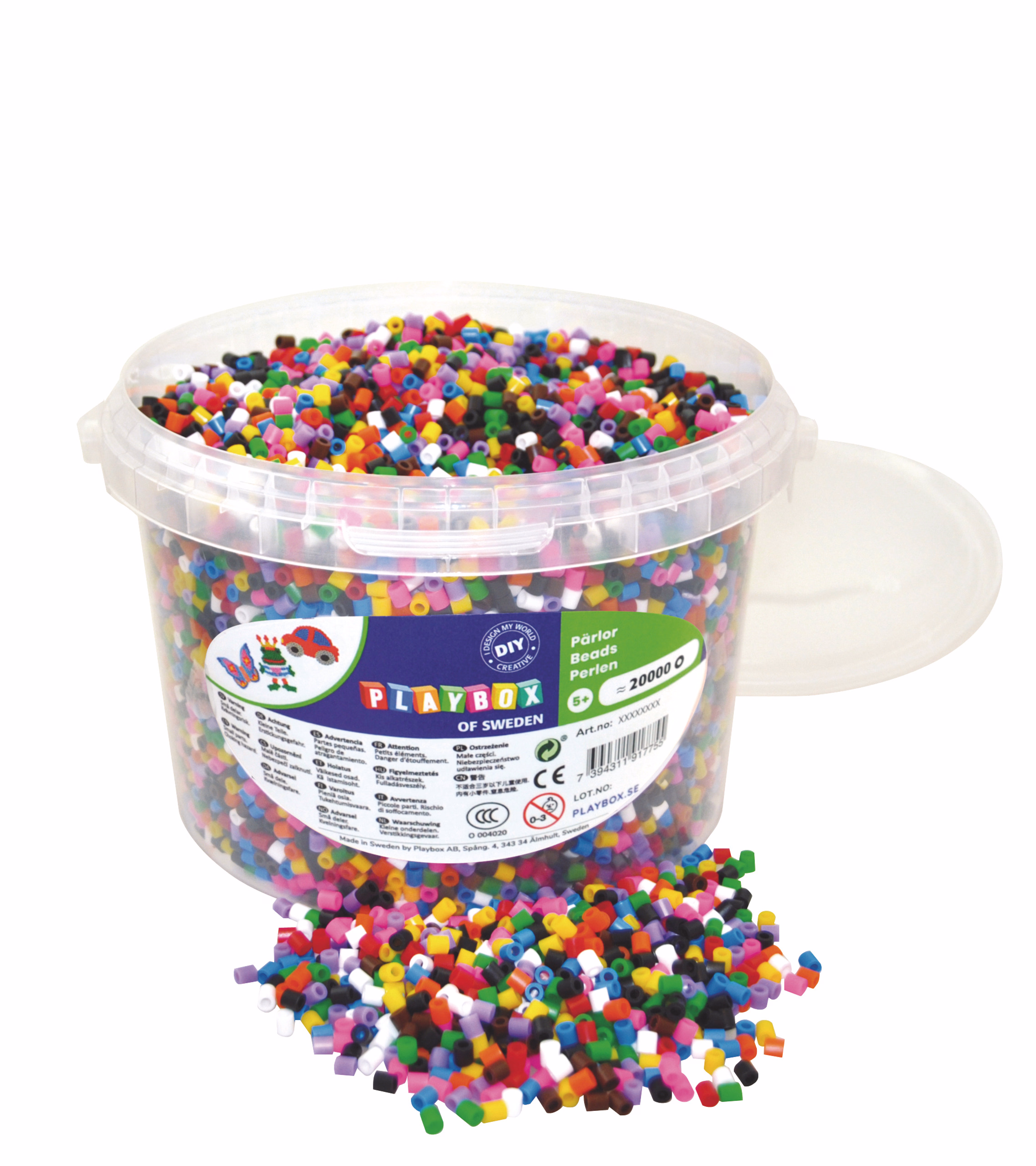 Cuentas para planchar - Estándar (20.000 ud)