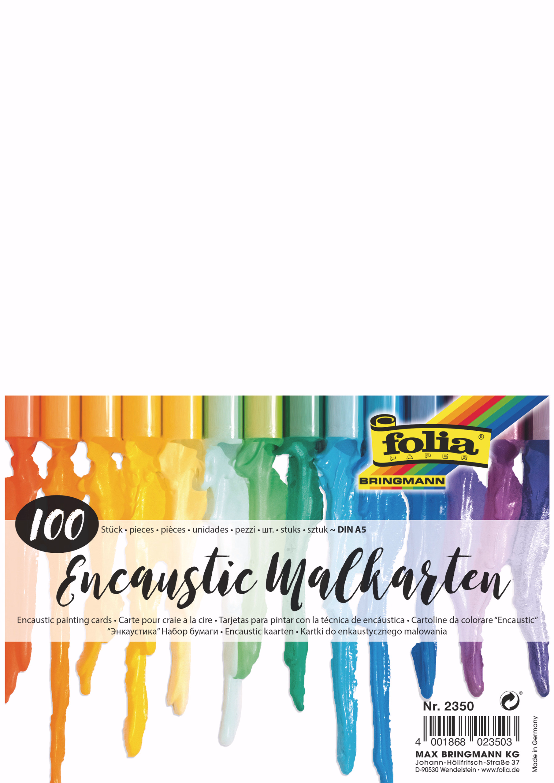 Cartons à dessin pour encaustique, A5