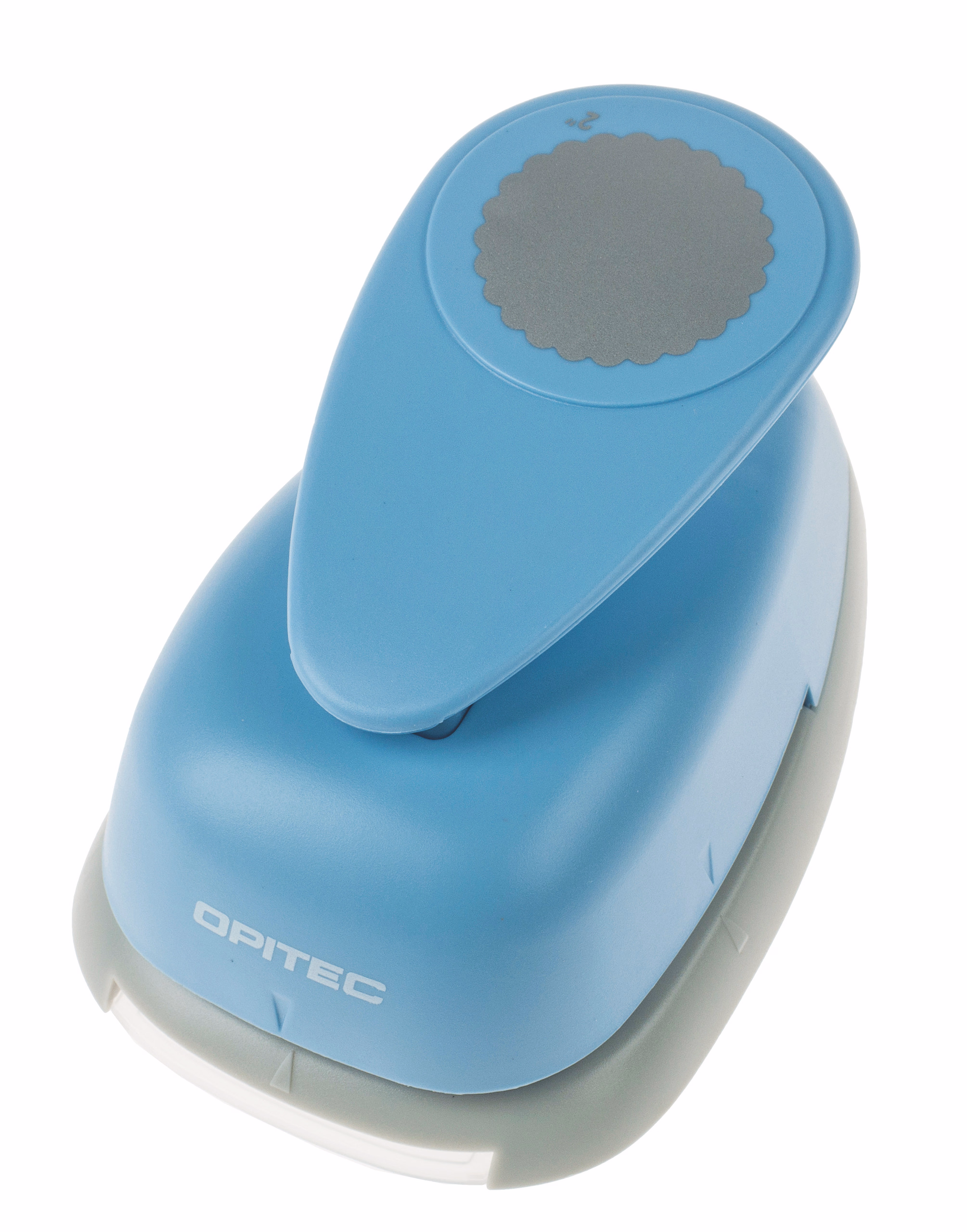 OPITEC Motivstanzer L, gewellter Kreis