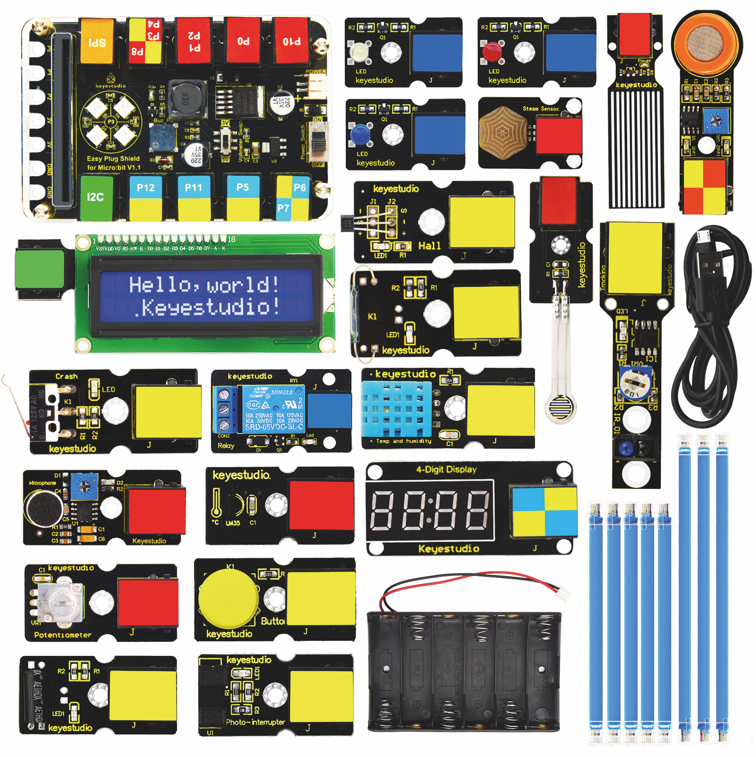 Kit sensores y actuadores para BBC Micro:Bit | 218737