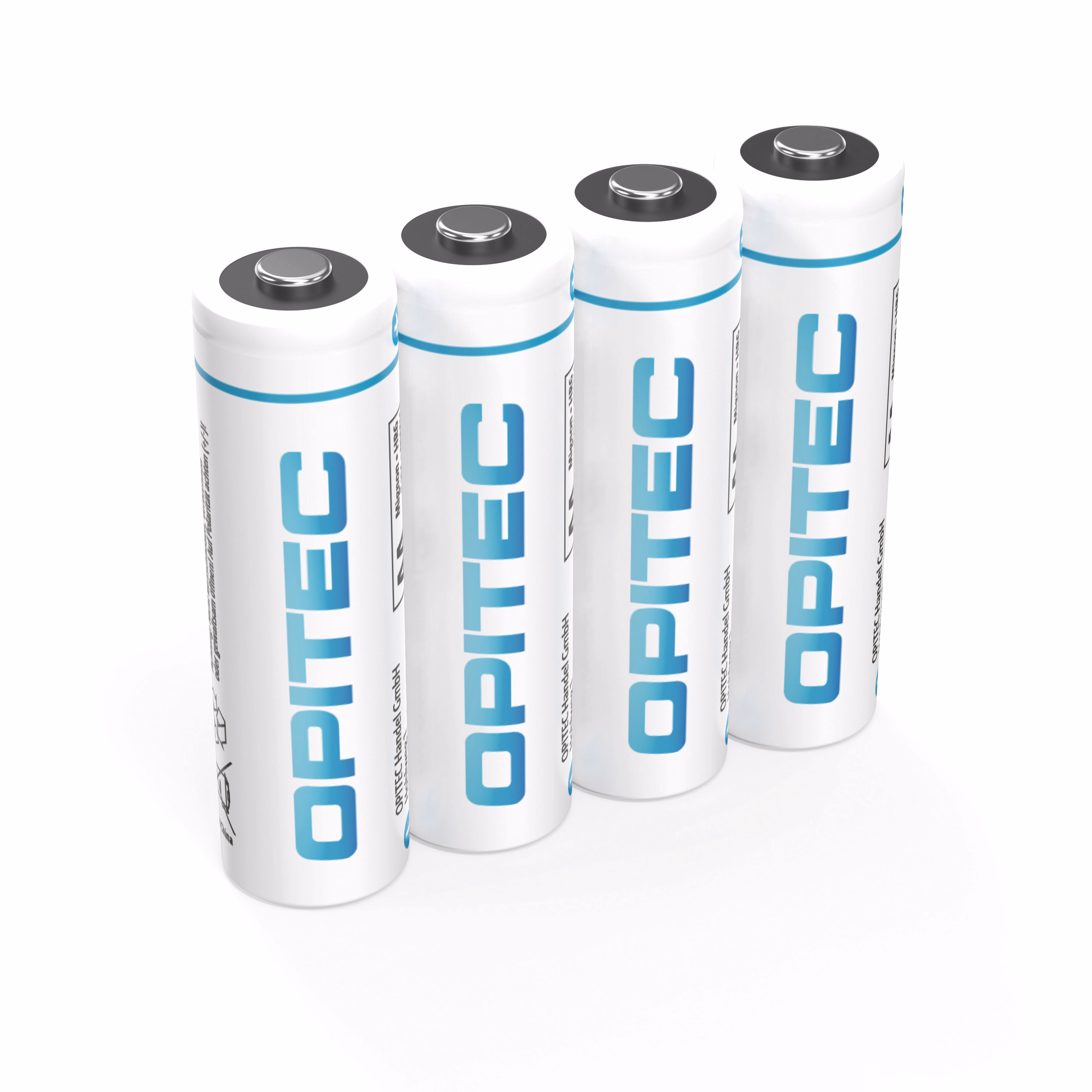 OPITEC NI-MH Akku Mignon AA 1,2V 2100mAh, 4 Stück