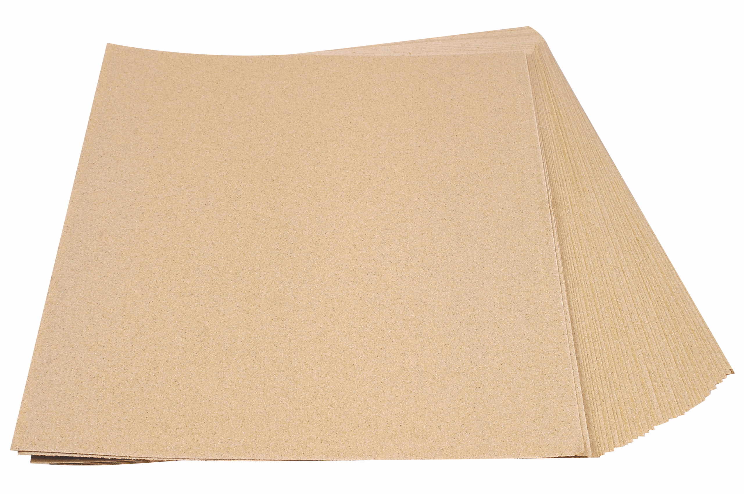 Schleifpapier, 50 Blatt 120er Korn