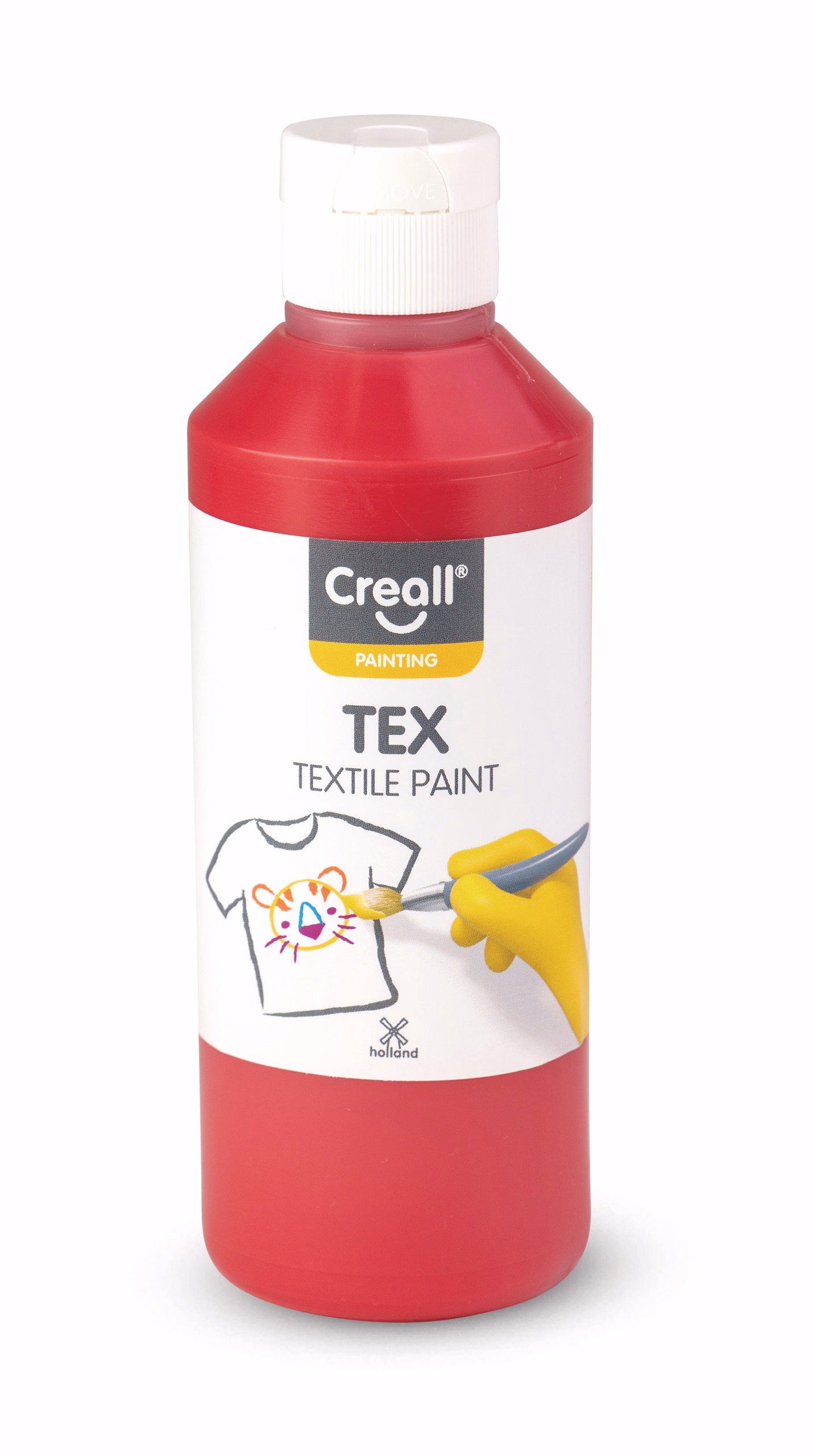 Stoffmalfarbe Creall Tex, 250 ml rot