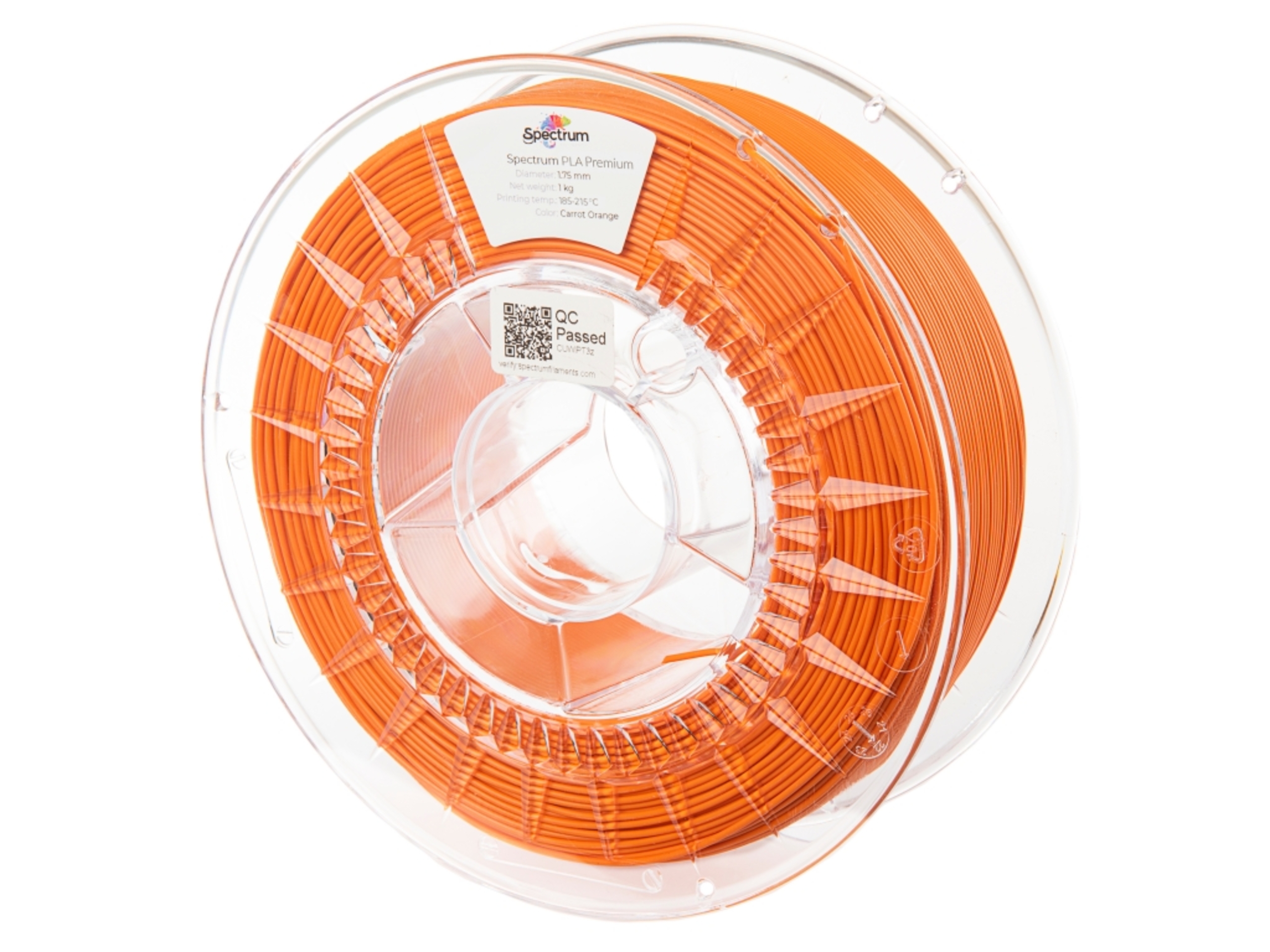 Spectrum PLA filament Premium, 1kg Wortel Oranje (1,75mm)