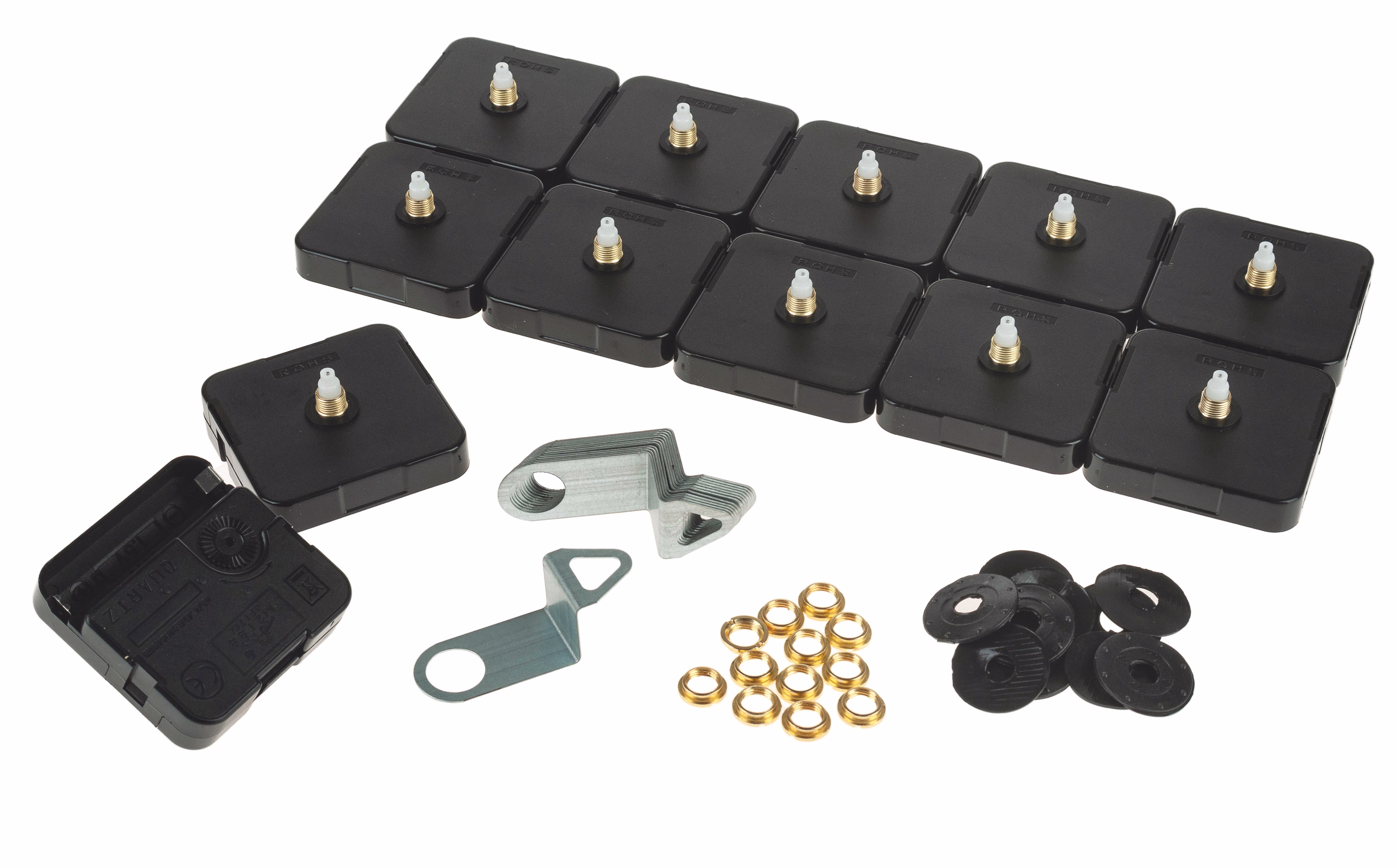 OPITEC Sparset: 12 Quarzwerke, 5 mm Wandstärke