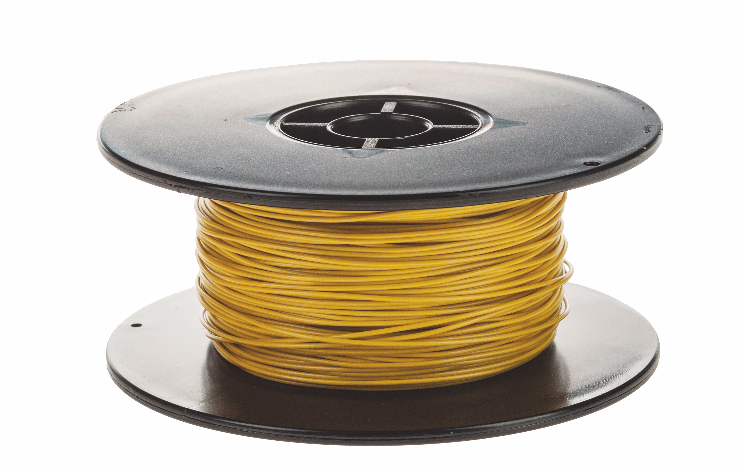 Yv-Draht isoliert, 100 m (0,5/0,9 mm) gelb