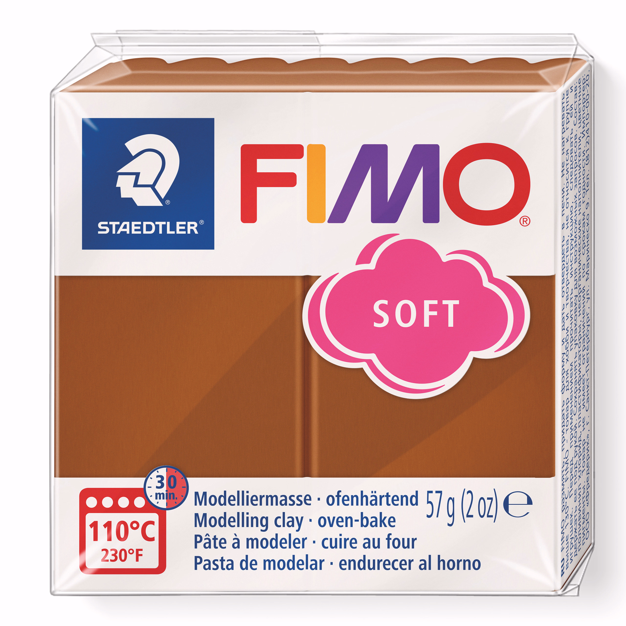 Fimo soft Modelliermasse, 57 g caramel