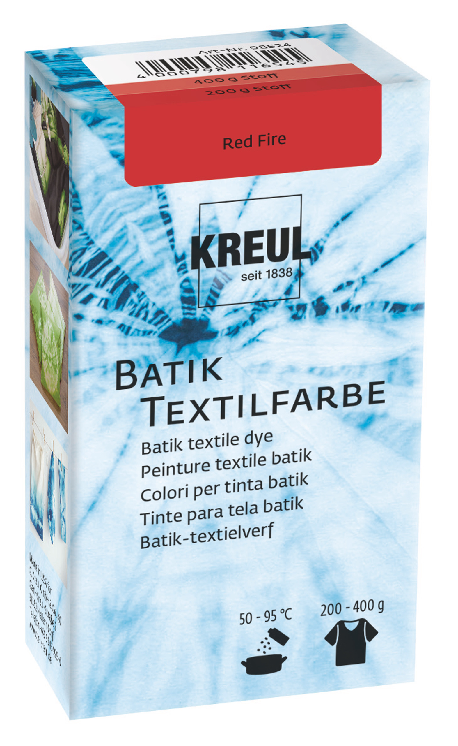 KREUL Batik Textilfarbe, rot