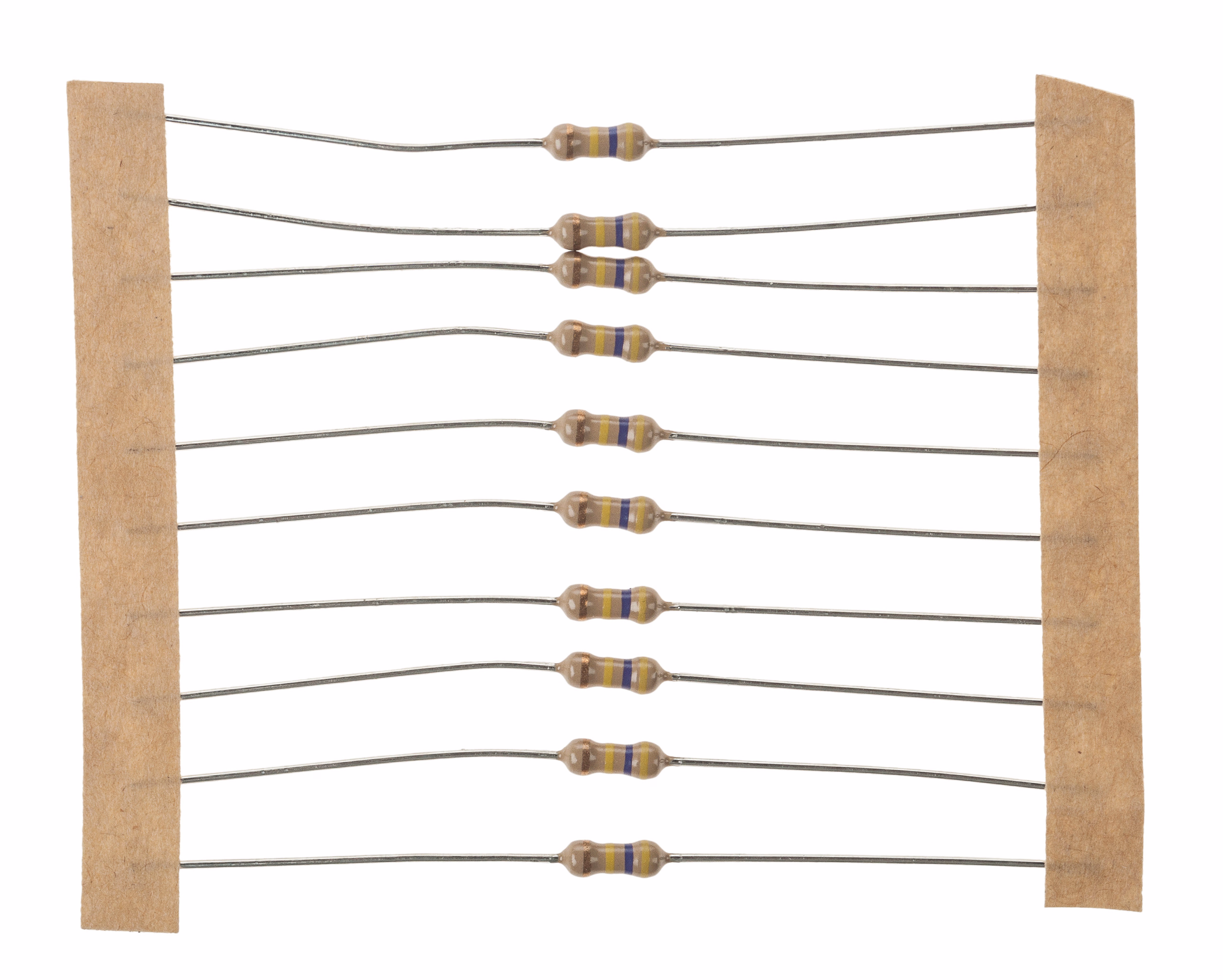 Widerstände, 10 Stück 470 kΩ