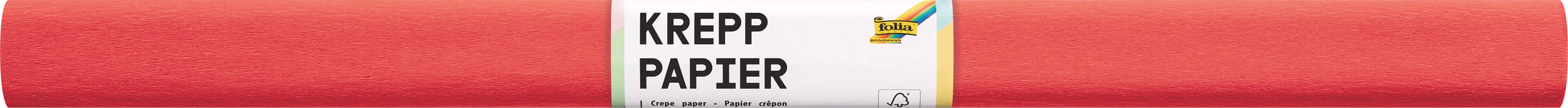 Carta crespa , 32 g/m², non ..., rosso fuoco