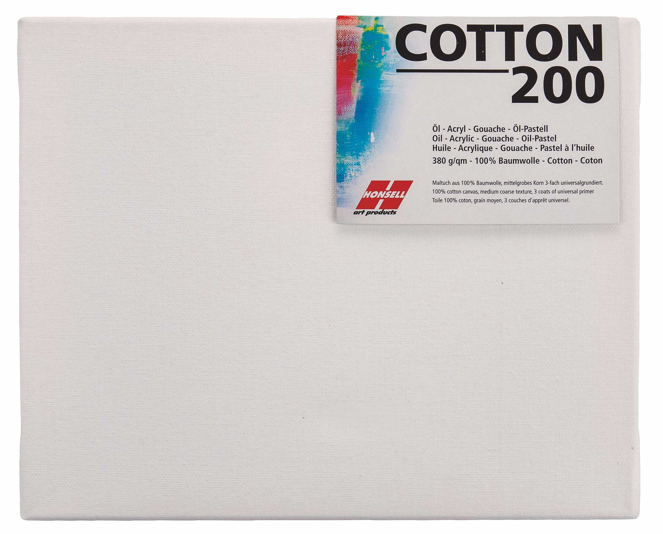 HONSELL Cotton 200 toile sur châssis (24 x 30 cm)