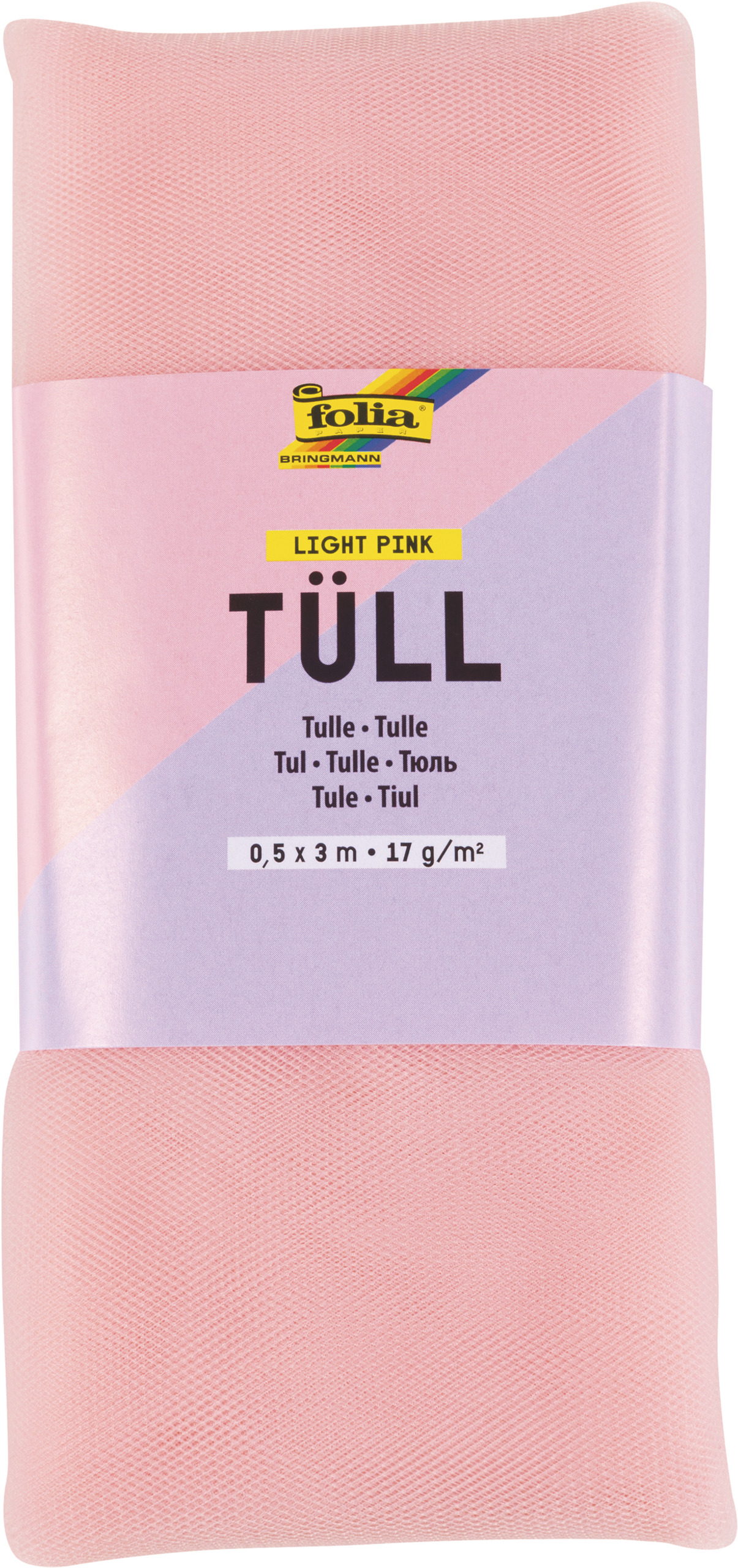 Tüll-Stoff rosa