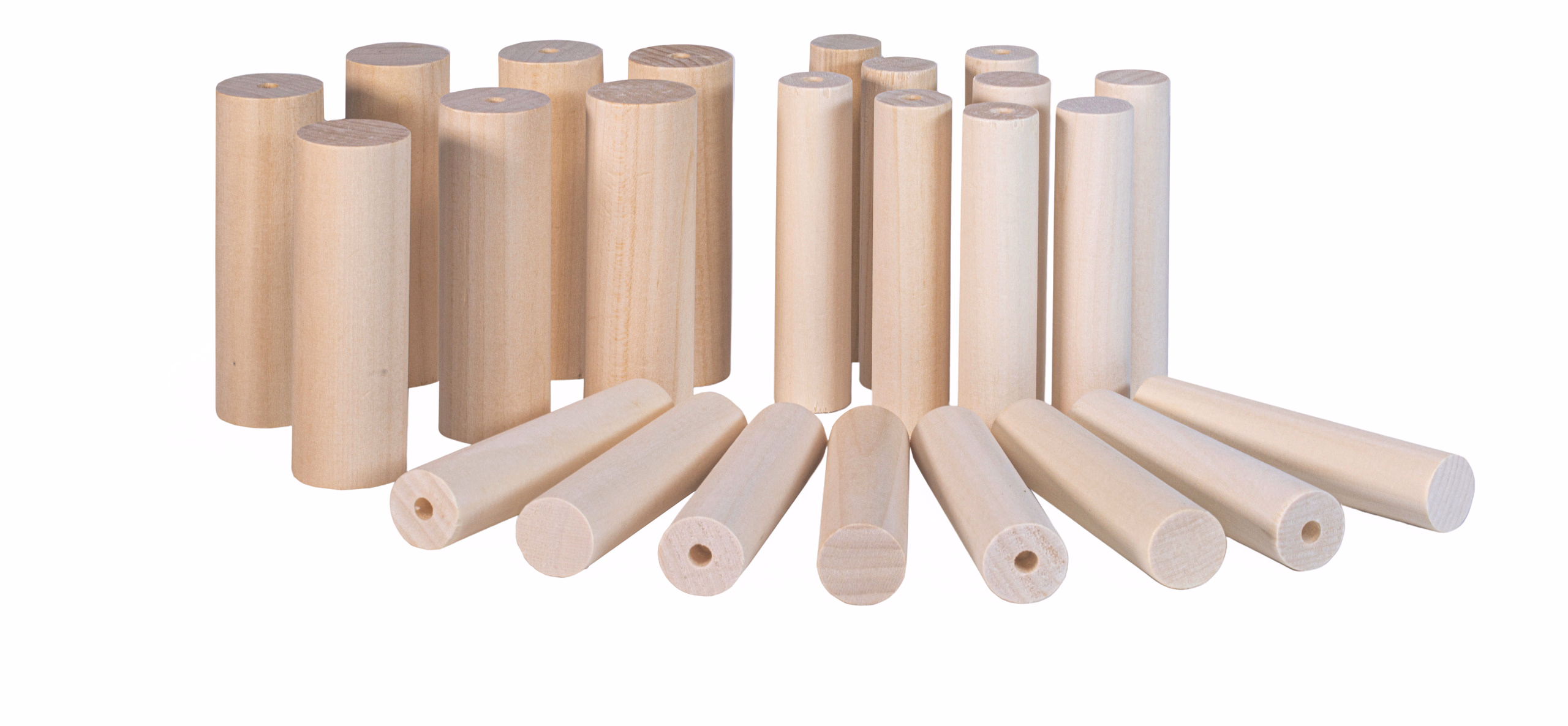 Drechselholz Linde, 24er-Set