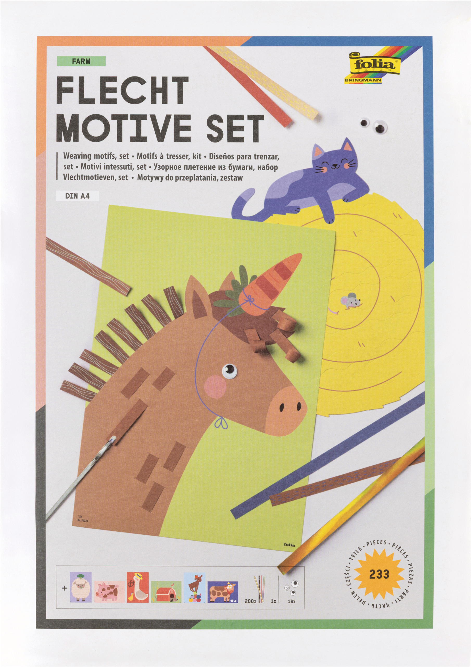 Flechtmotive Komplettset Farm