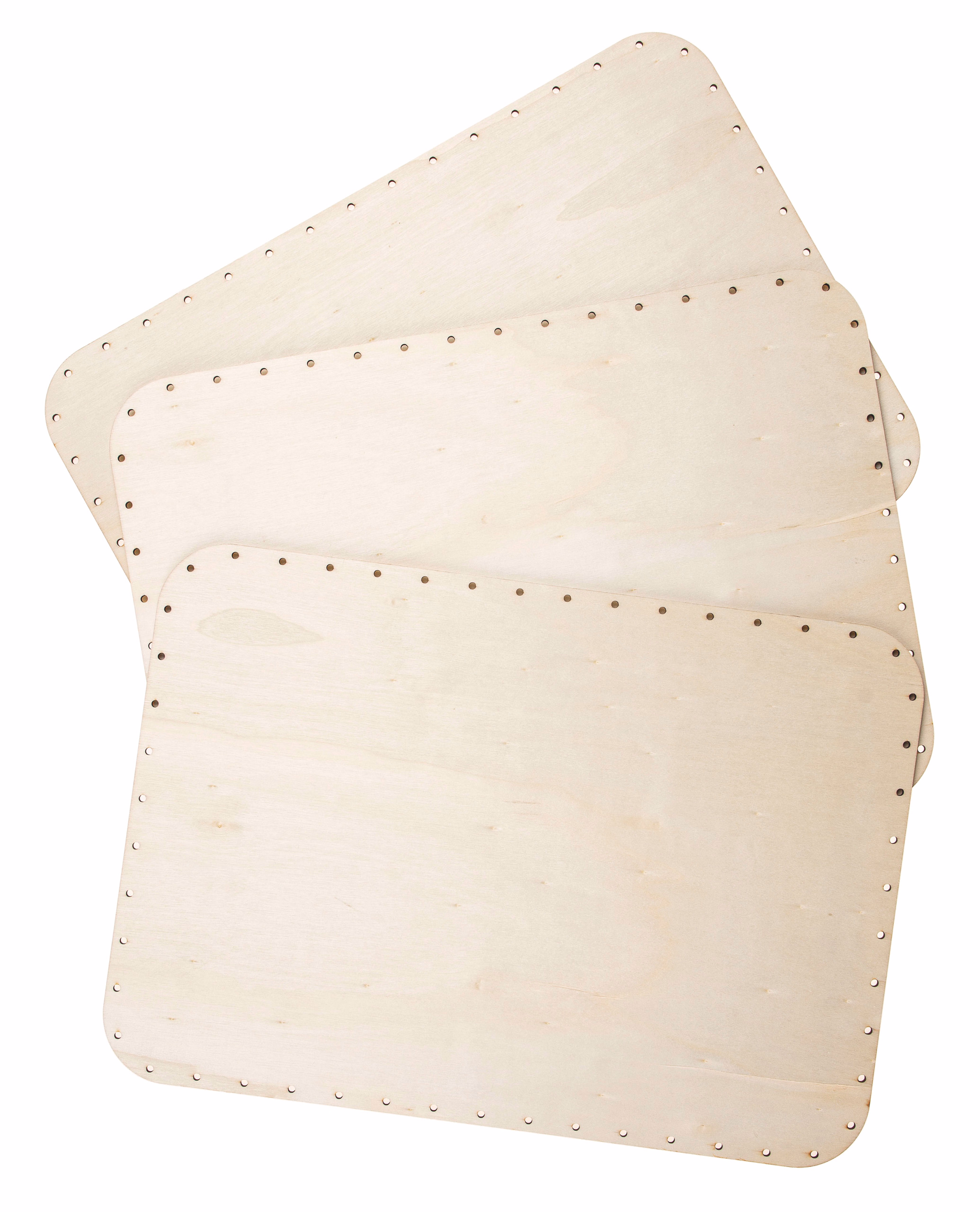 Korbflechtboden Rechteck (34x24 cm, 51 Löcher)