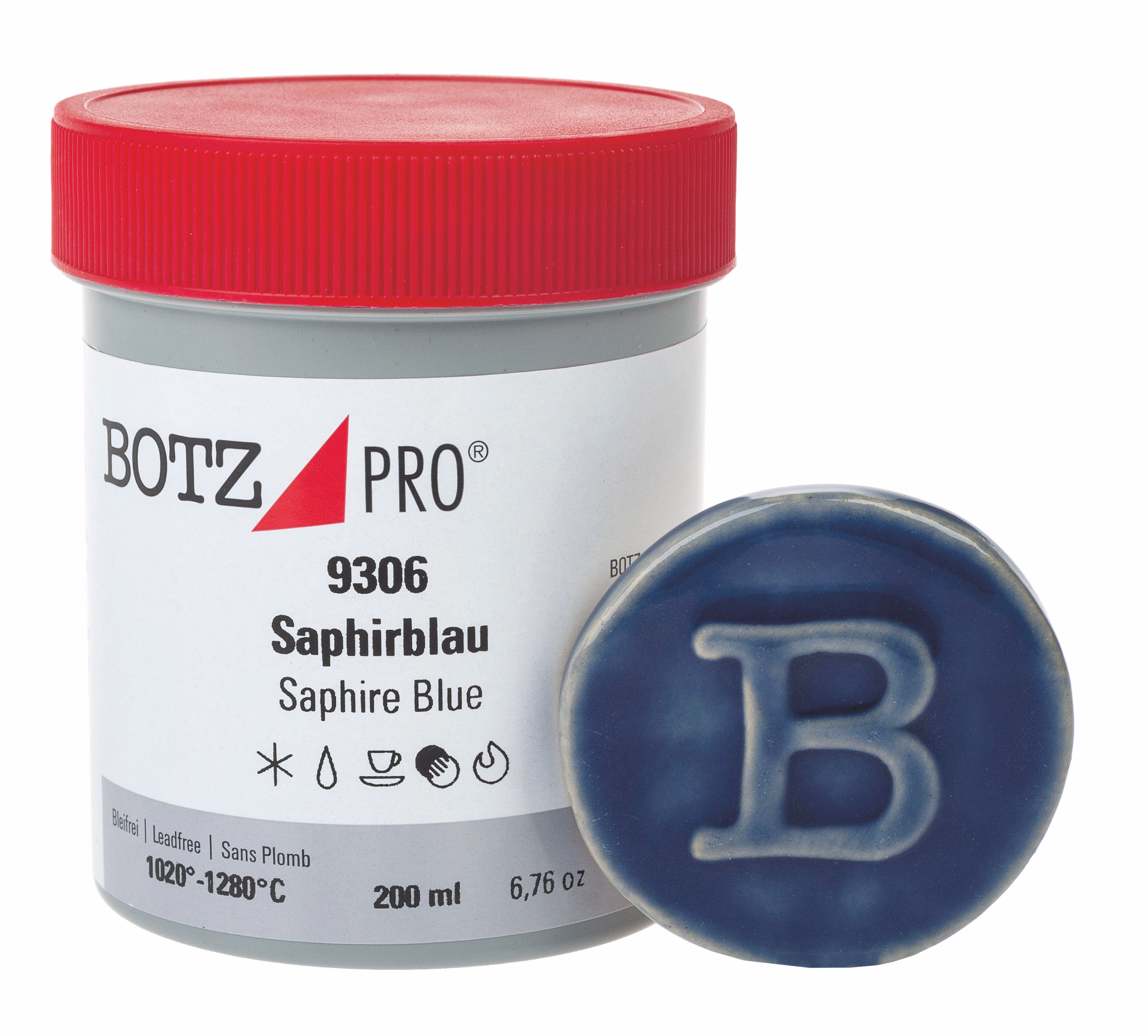 BOTZ PRO - smalto vitreo, blu zaffiro