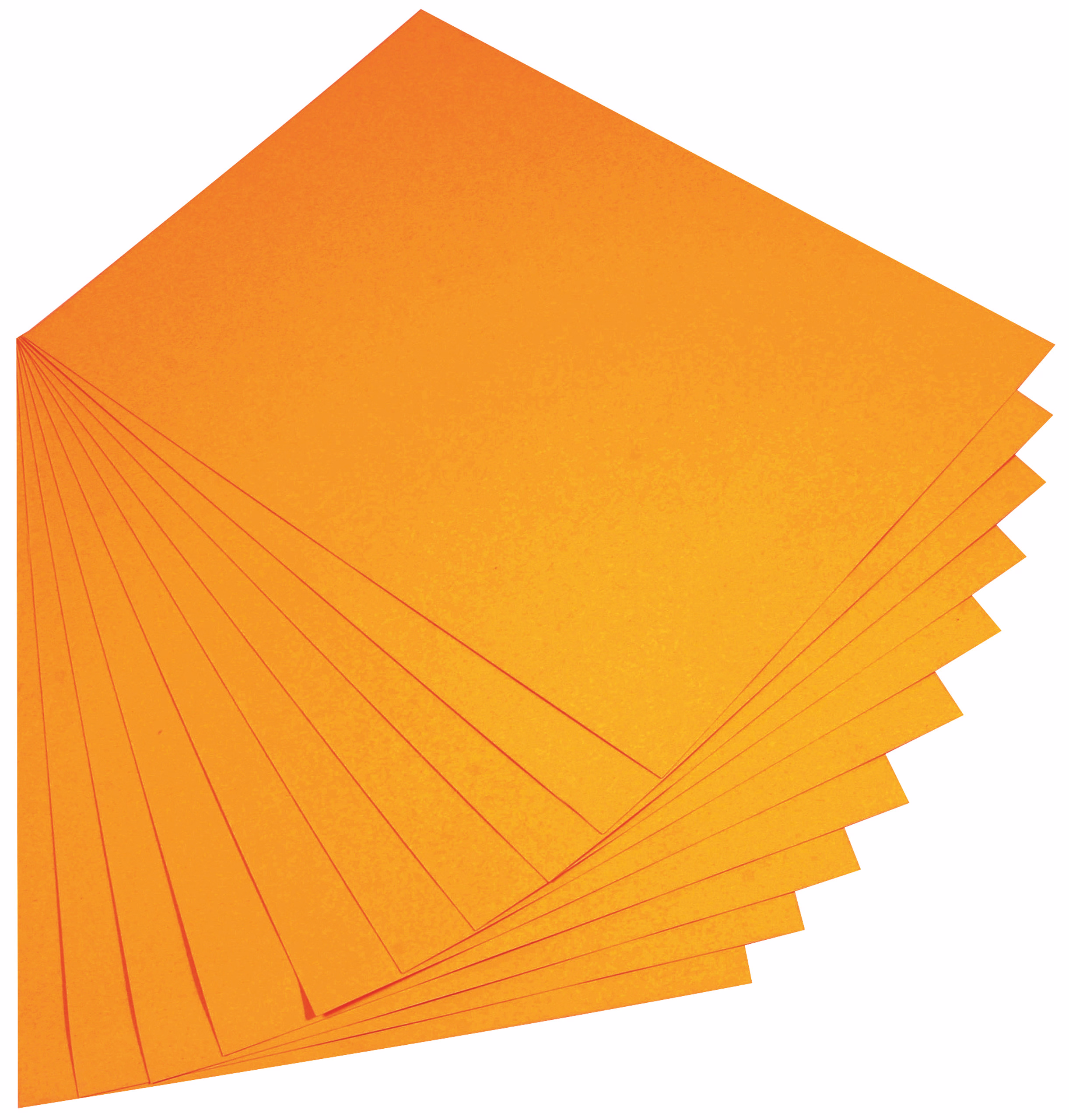 Tonkarton, 25 Bogen ocker (50 x 70 cm)