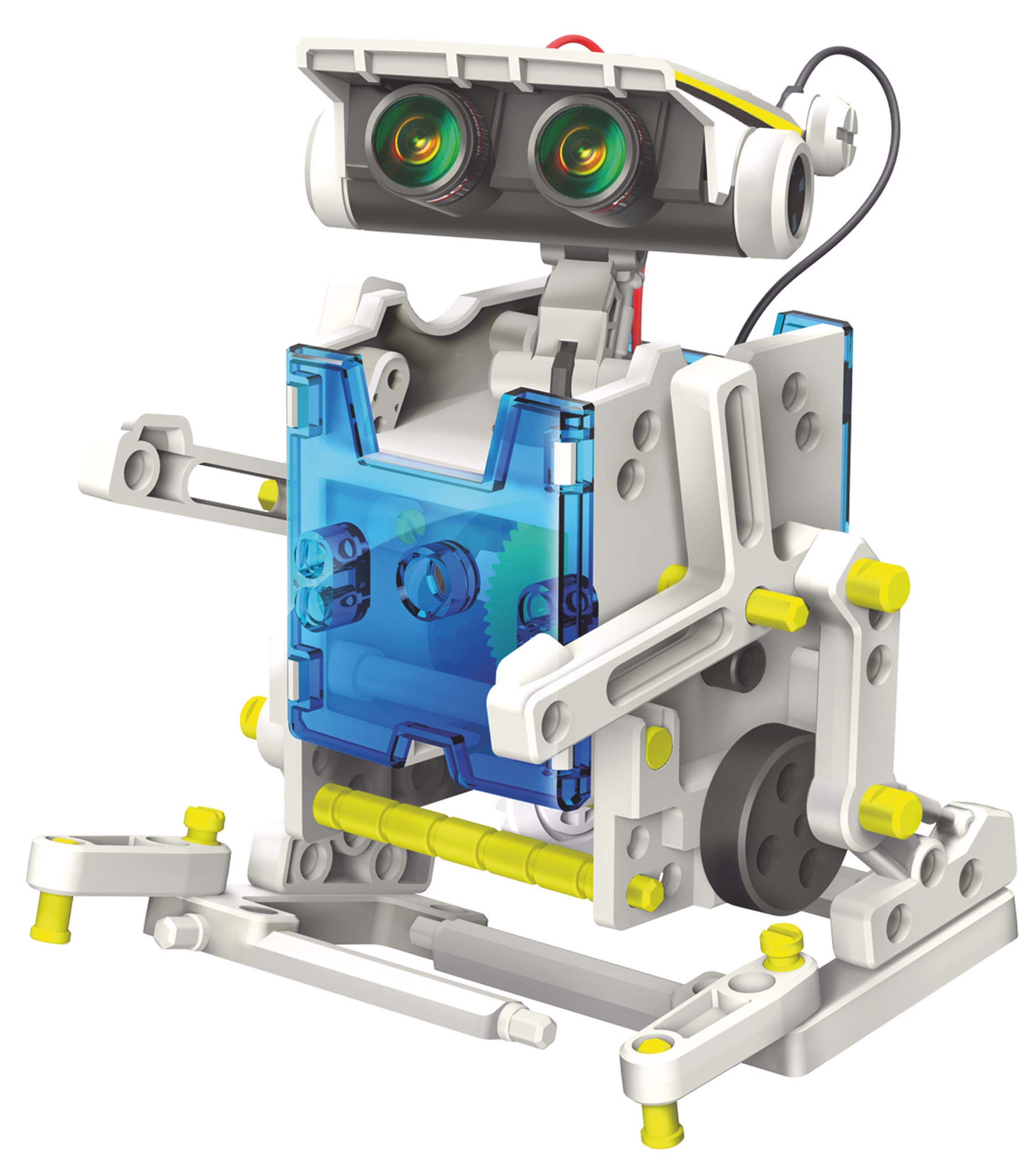 Kit 14 in 1 Roll-E Solar Robot