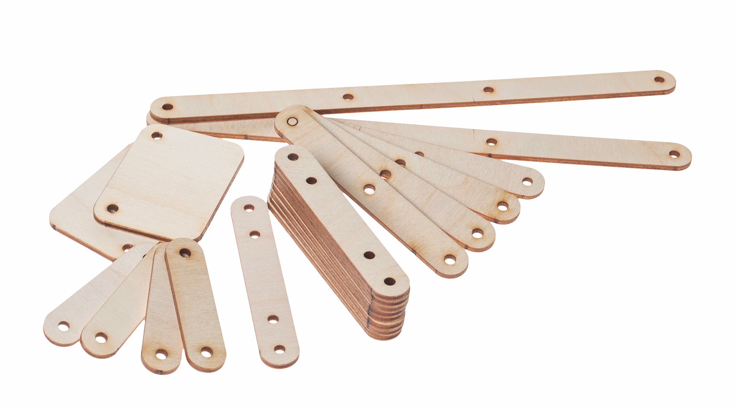 Houten constructiedelen voor Pick-Up, 21-delig