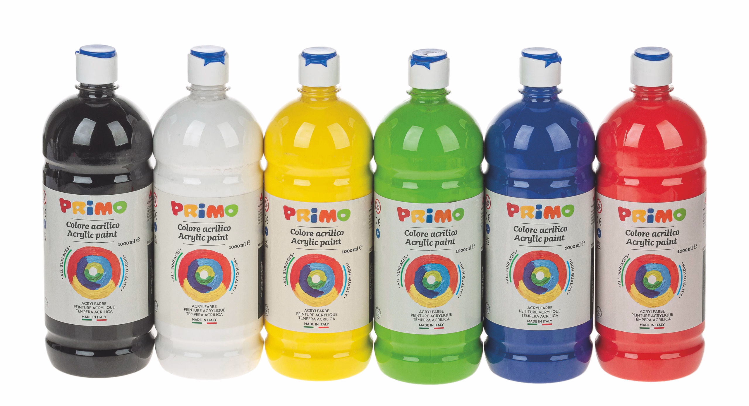Primo acrylverf set (6 x 1000 ml)