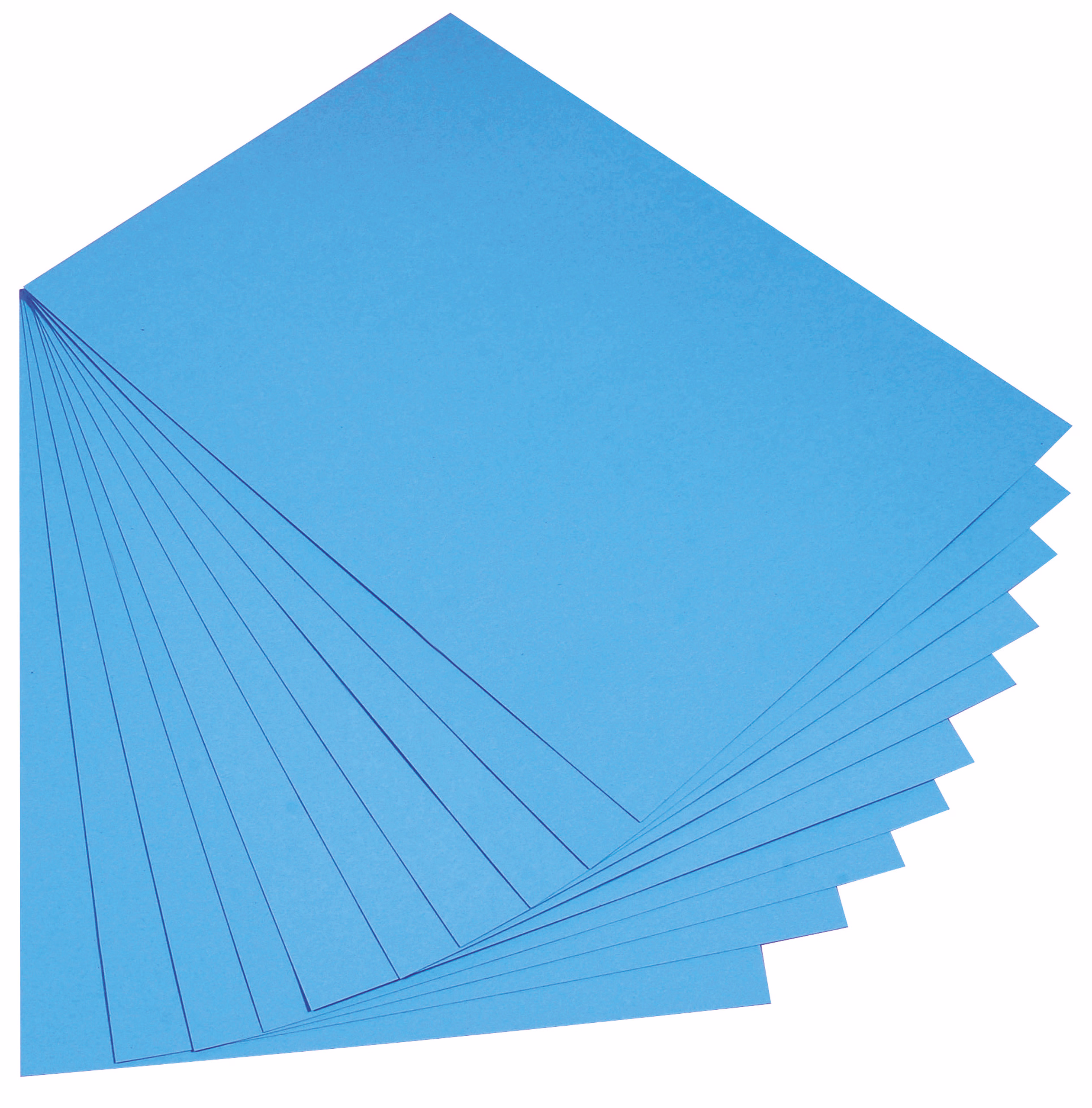 Tonpapier, 100 Blatt pazifik (DIN A4)