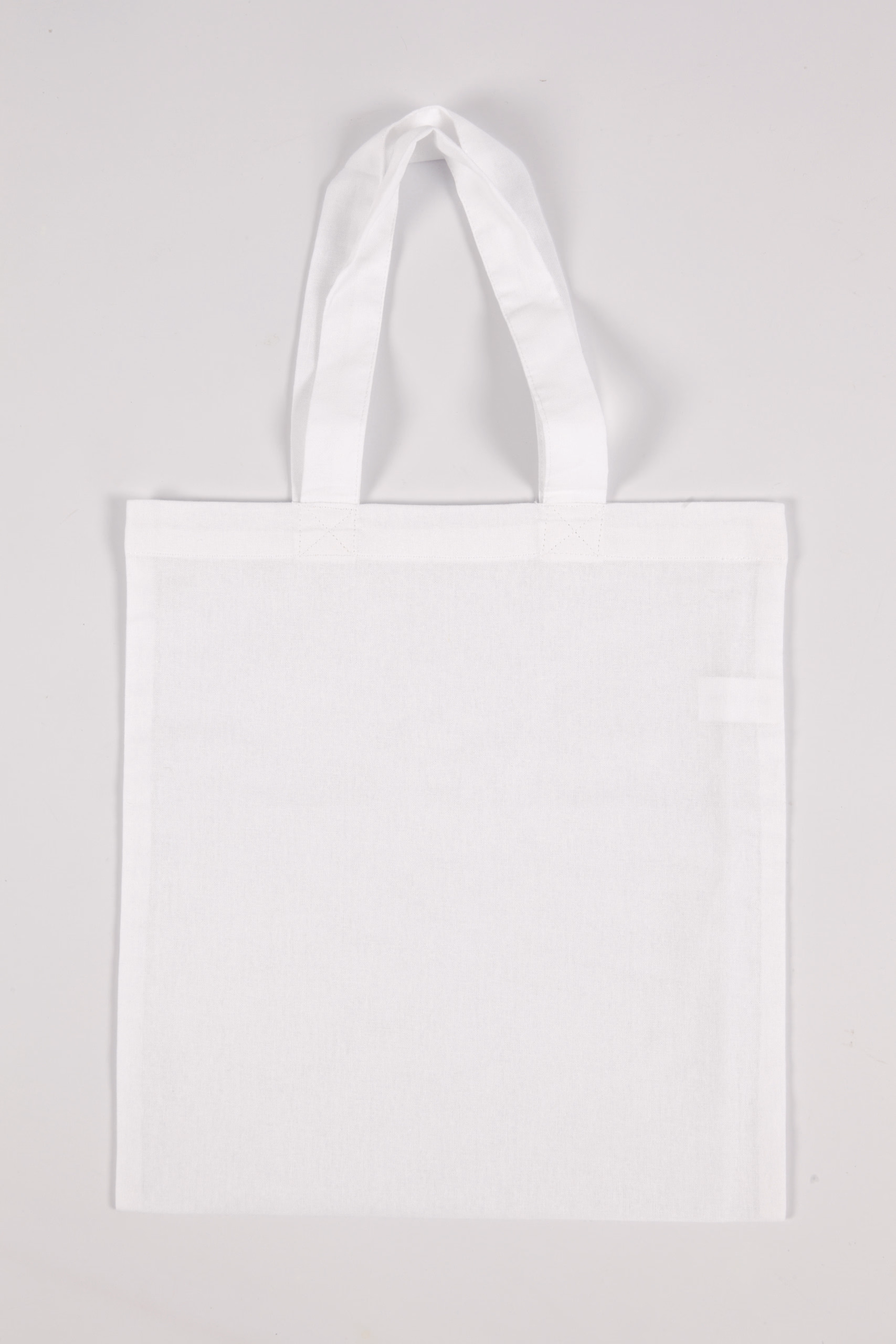 Baumwolltasche, weiß, 28 x 30 cm