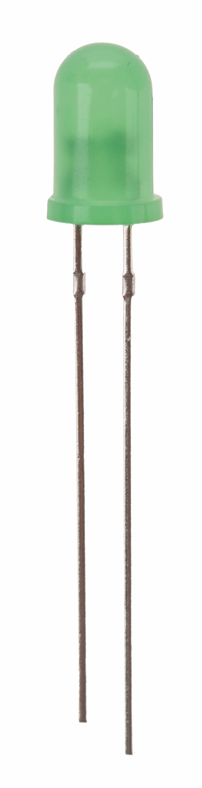 LED intermitente (5 mm) verde, 50 ud.