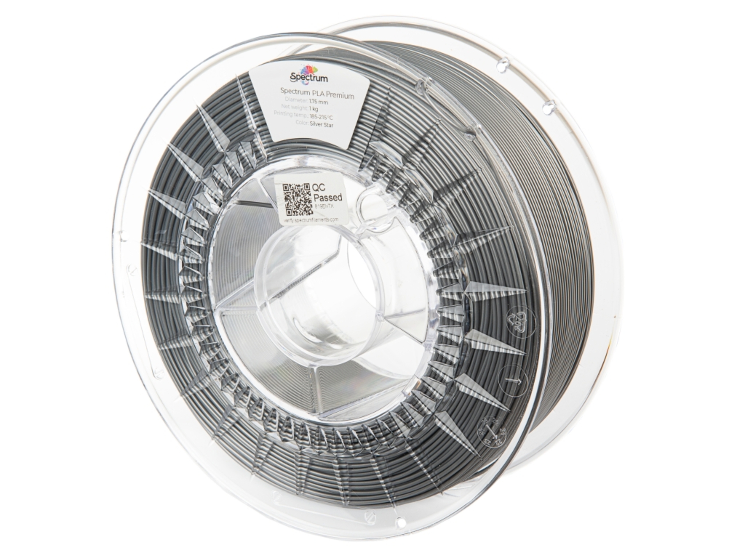 Spectrum PLA filament Premium, 1kg Silver Star (1,75mm)