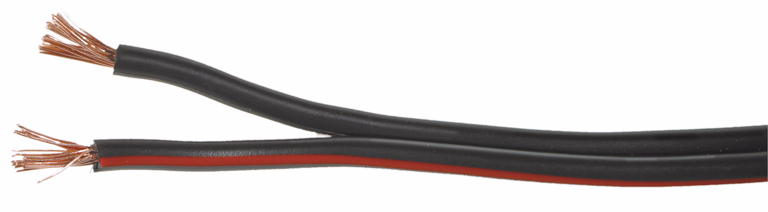 Zwillingslitze (2,0 x 0,75 qmm), lfd. Meter