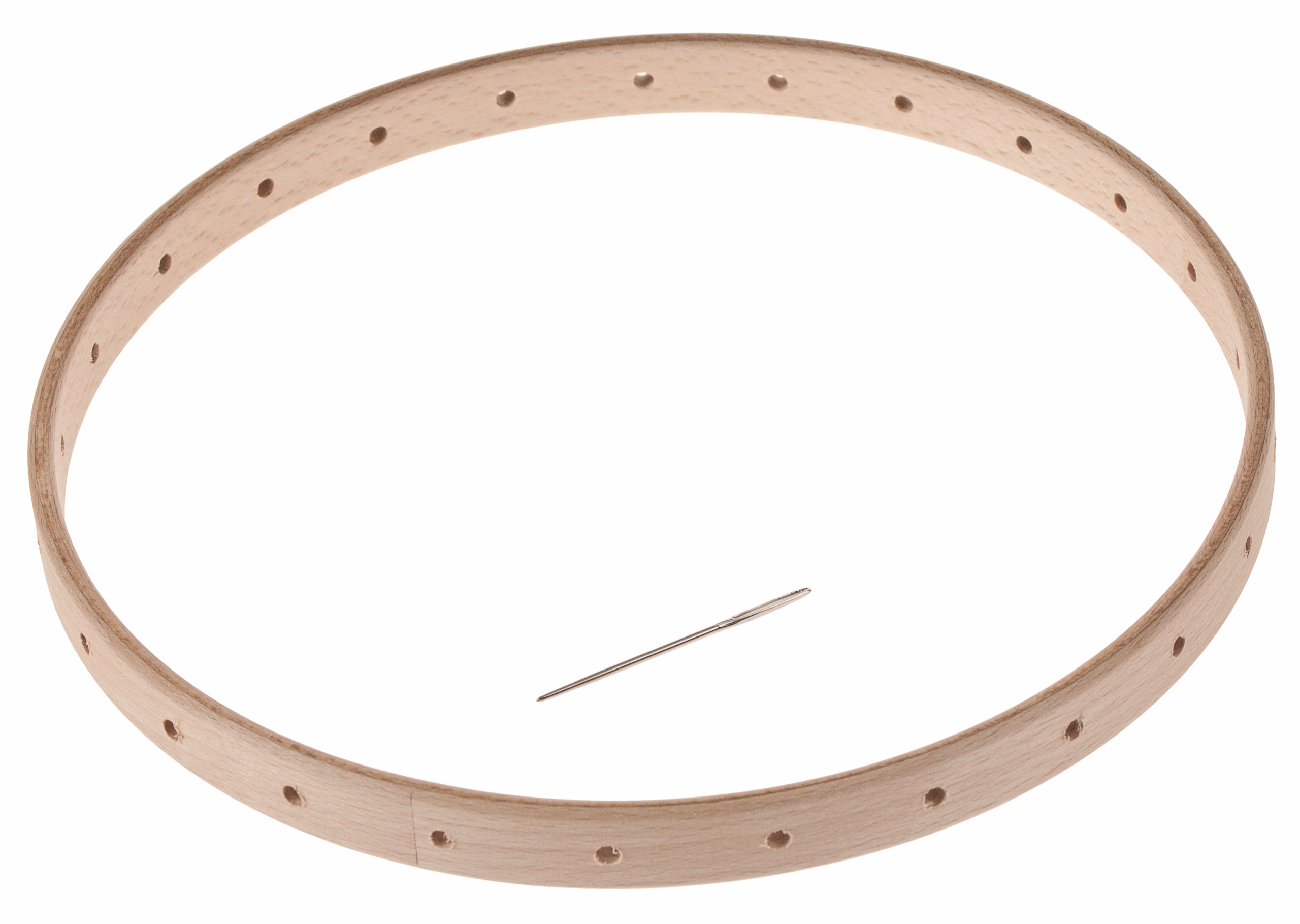 Rundwebrahmen mit 25 Löchern und Nadel (210 mm)