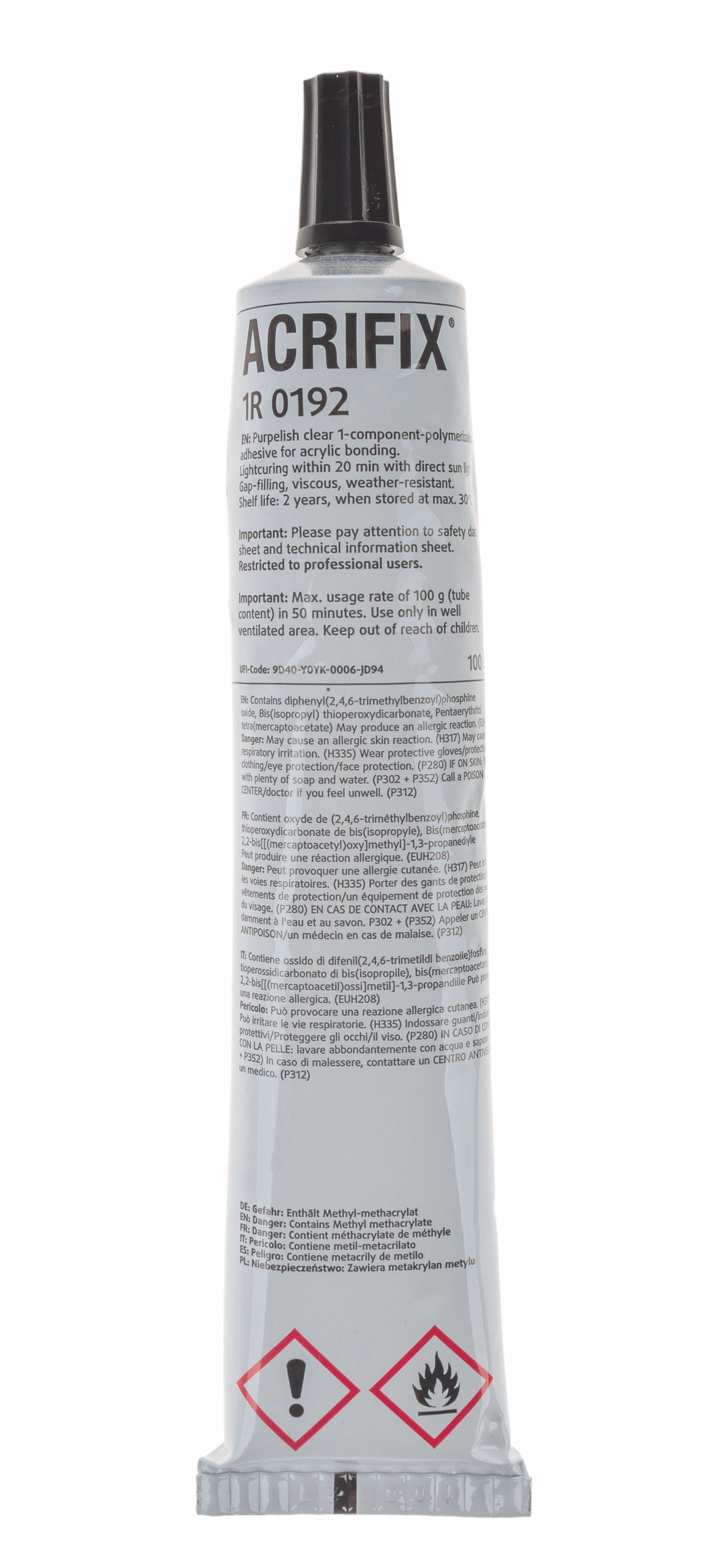 Acrylglaslijm, tube 100 g