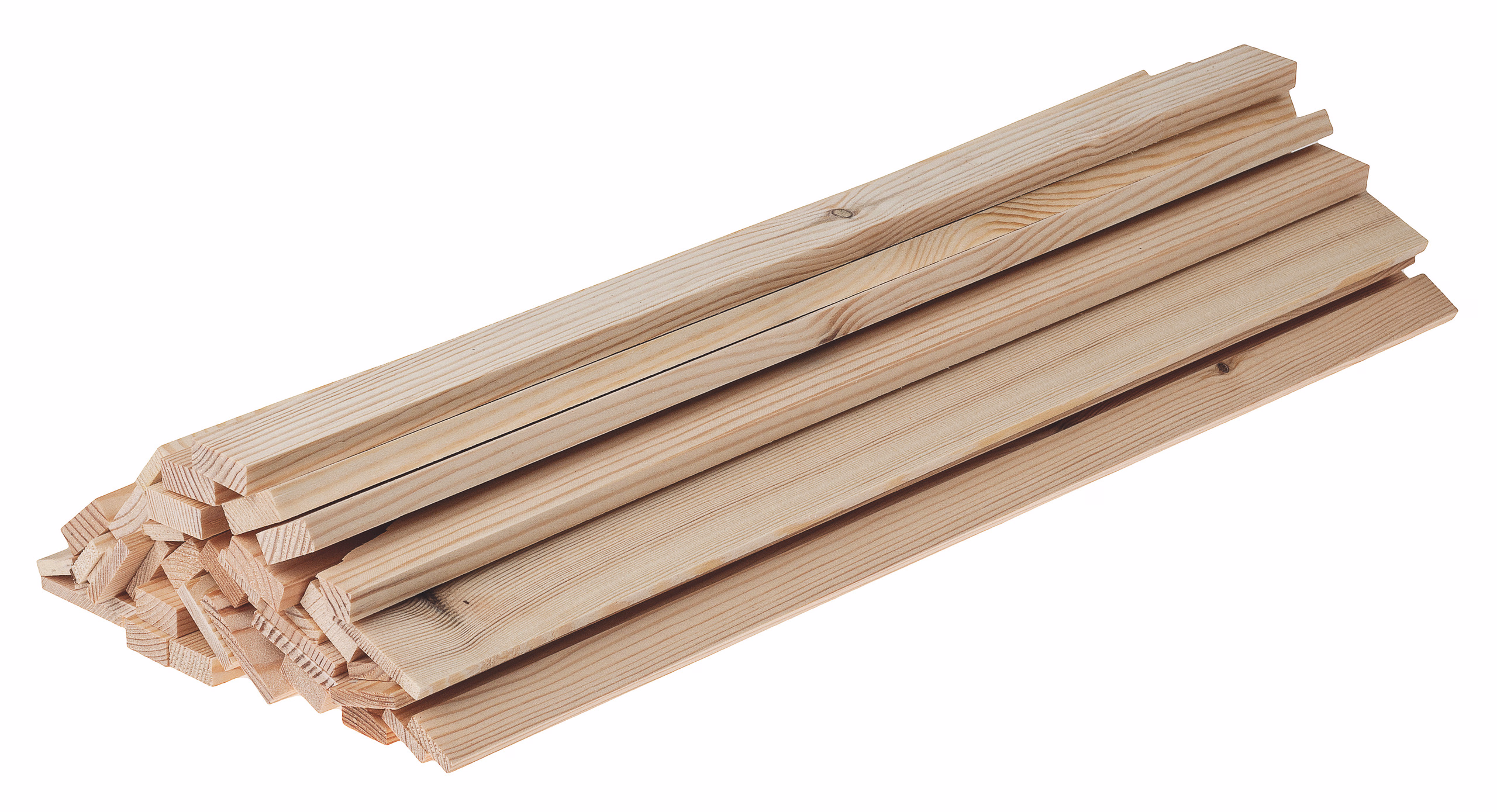 Weichholz-Rechteckleisten Sparset 2.Wahl