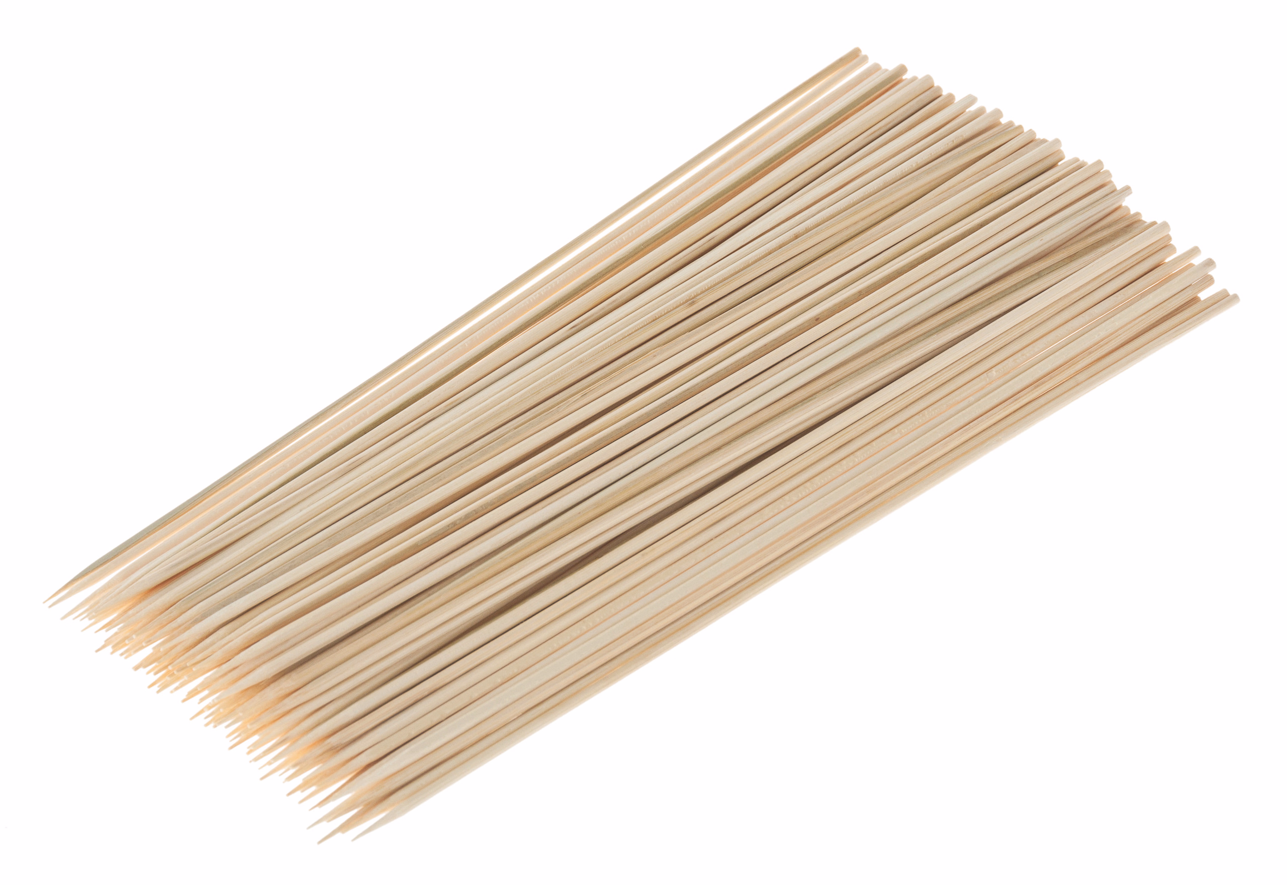 Piques en bambou, Avec l'une des extr...,