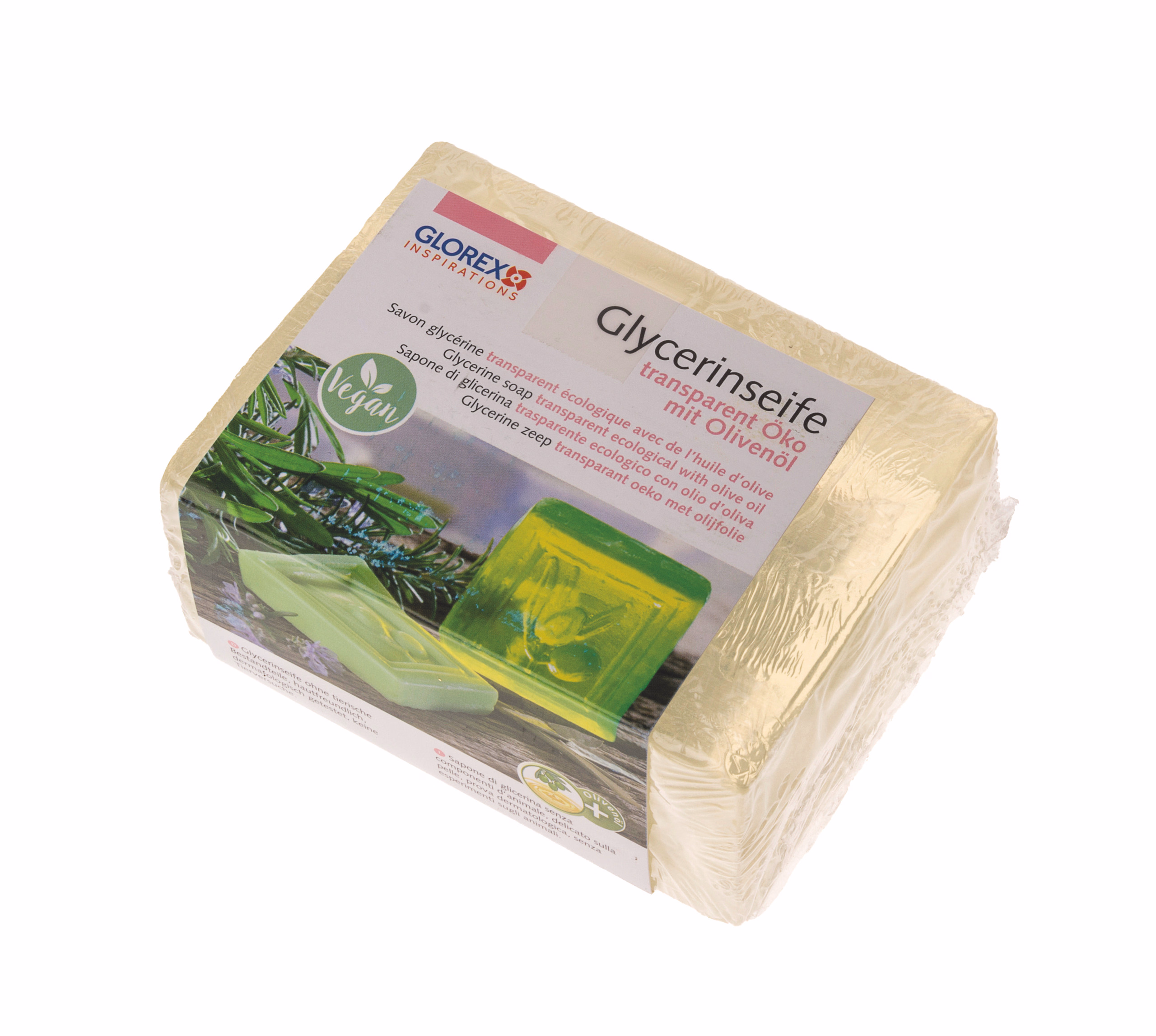 Savon à la glycérine écologique , transparent