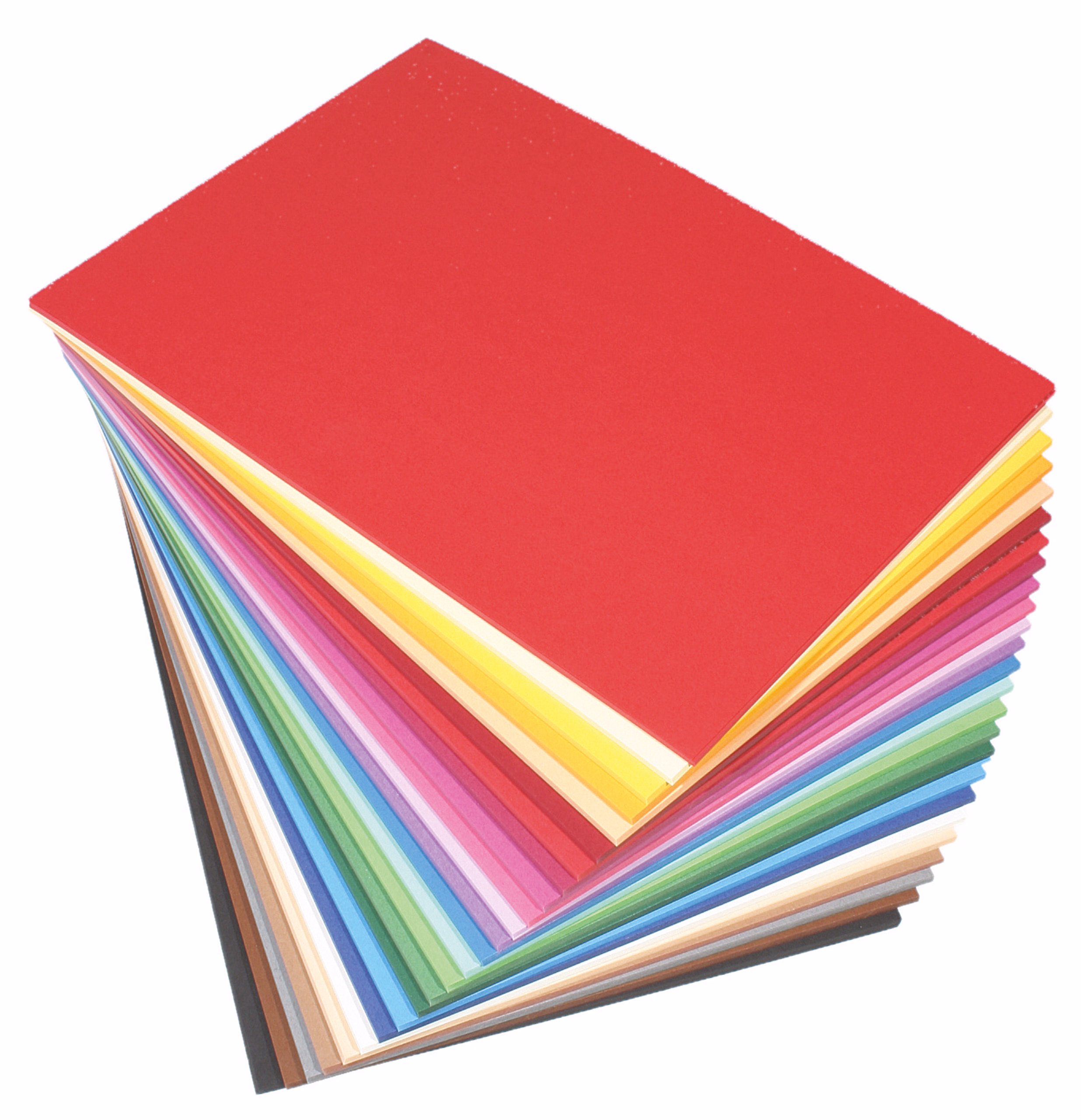 Papier de couleur A4, 500 feuilles 25 coloris
