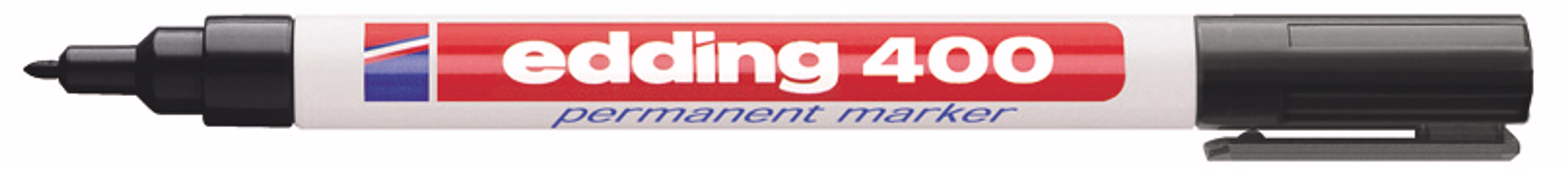 edding 400 Permanentmarker, schwarz (1 mm)