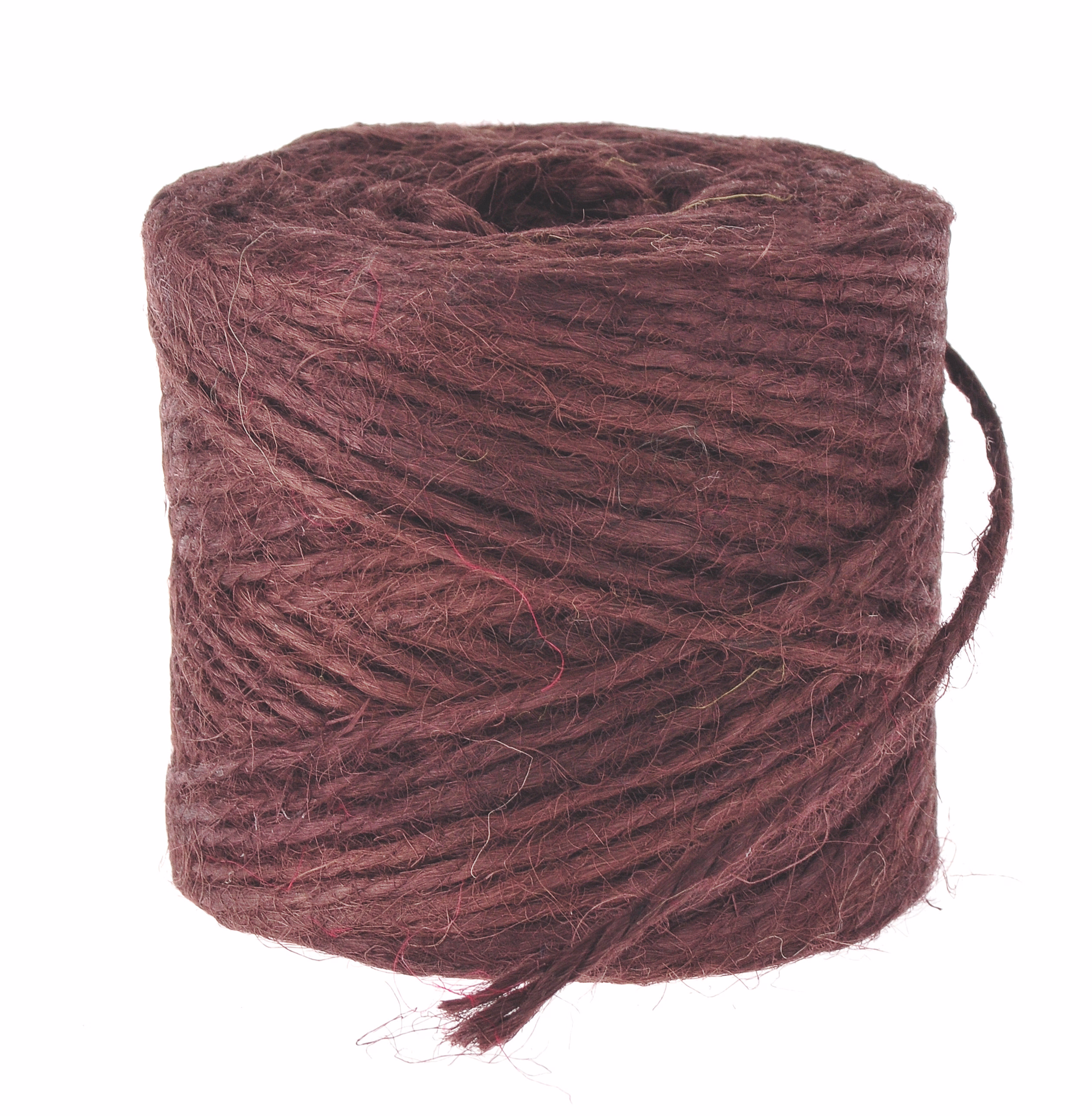 Jutegarn (3,5 mm), 55-60 m/200 g braun