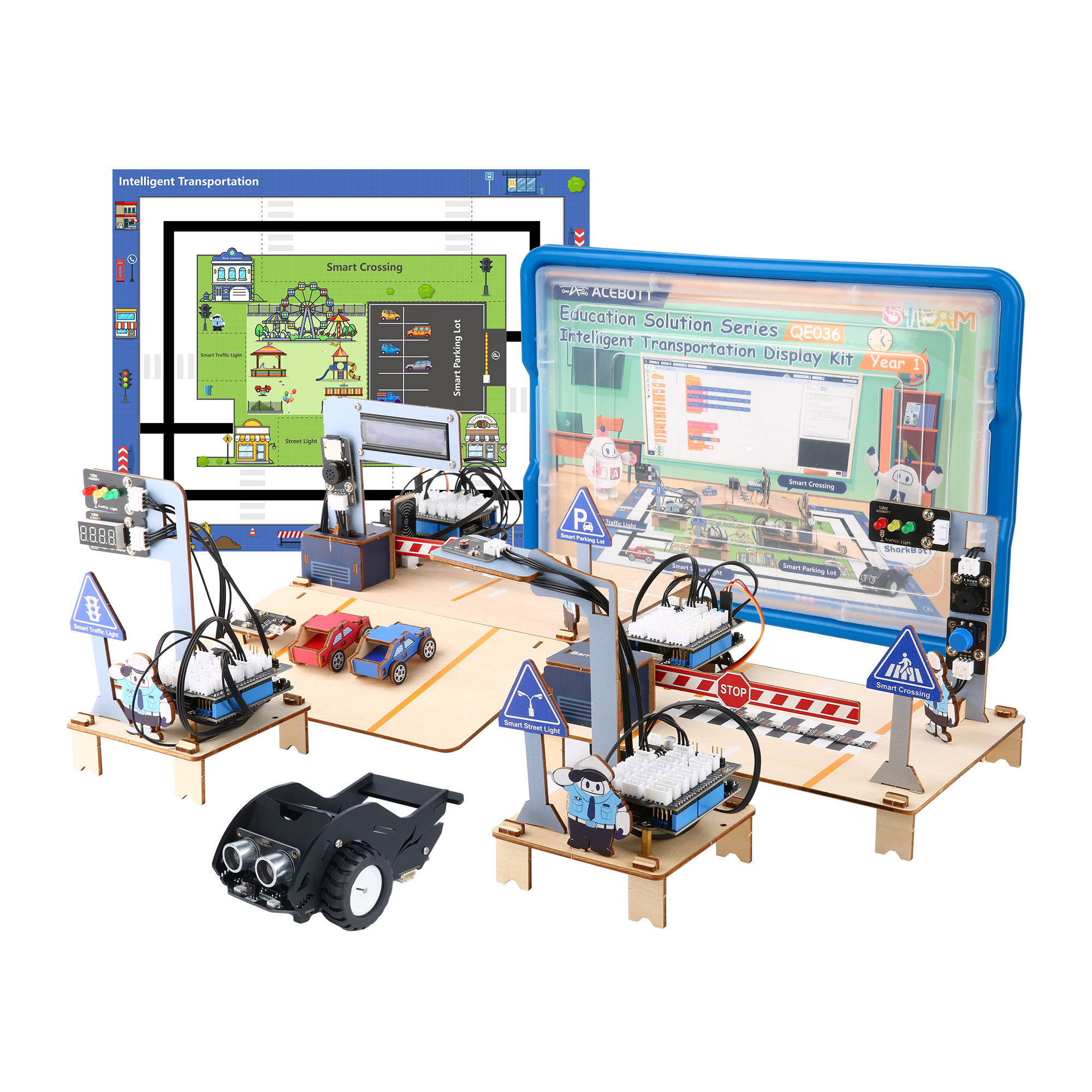 Acebott Intelligent Transportation Kit Ultimate met Sandbox Map Year 1