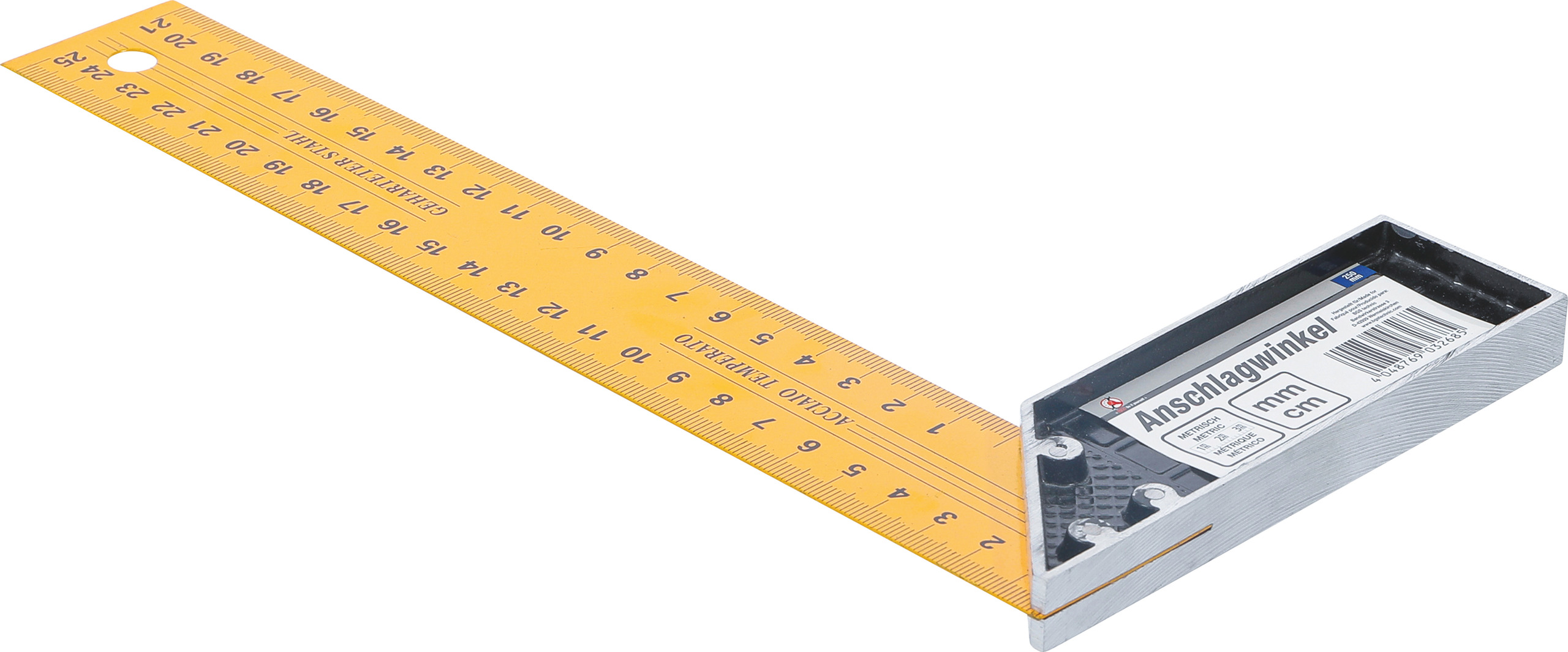 Equerre de menuisier, 250 mm, la pièce