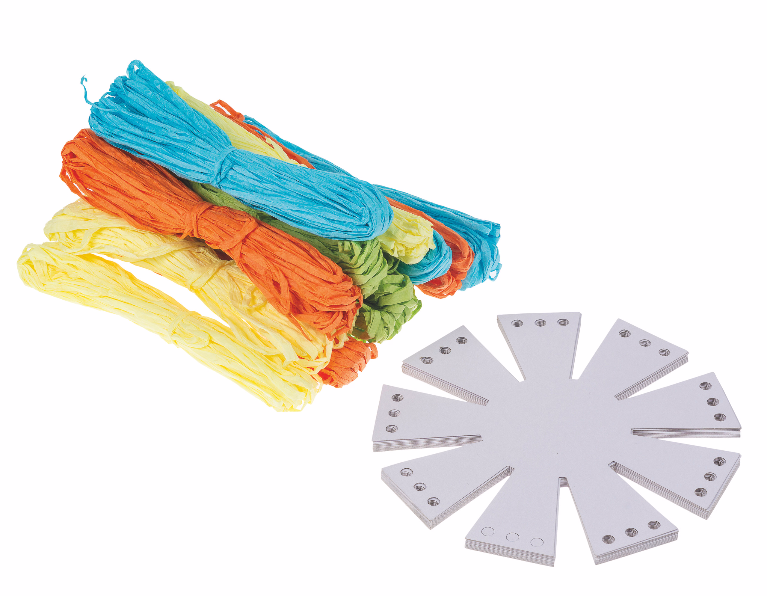 Bast-Flechtkörbchenset, 12er-Set