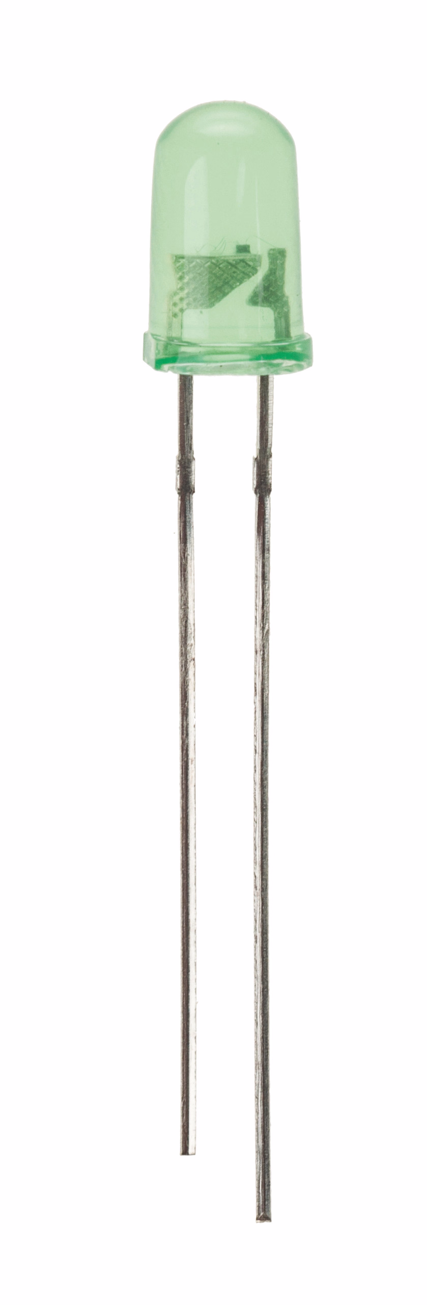 Knipper LED (ø 5 mm) groen (300-800 mcd) 10 stuks