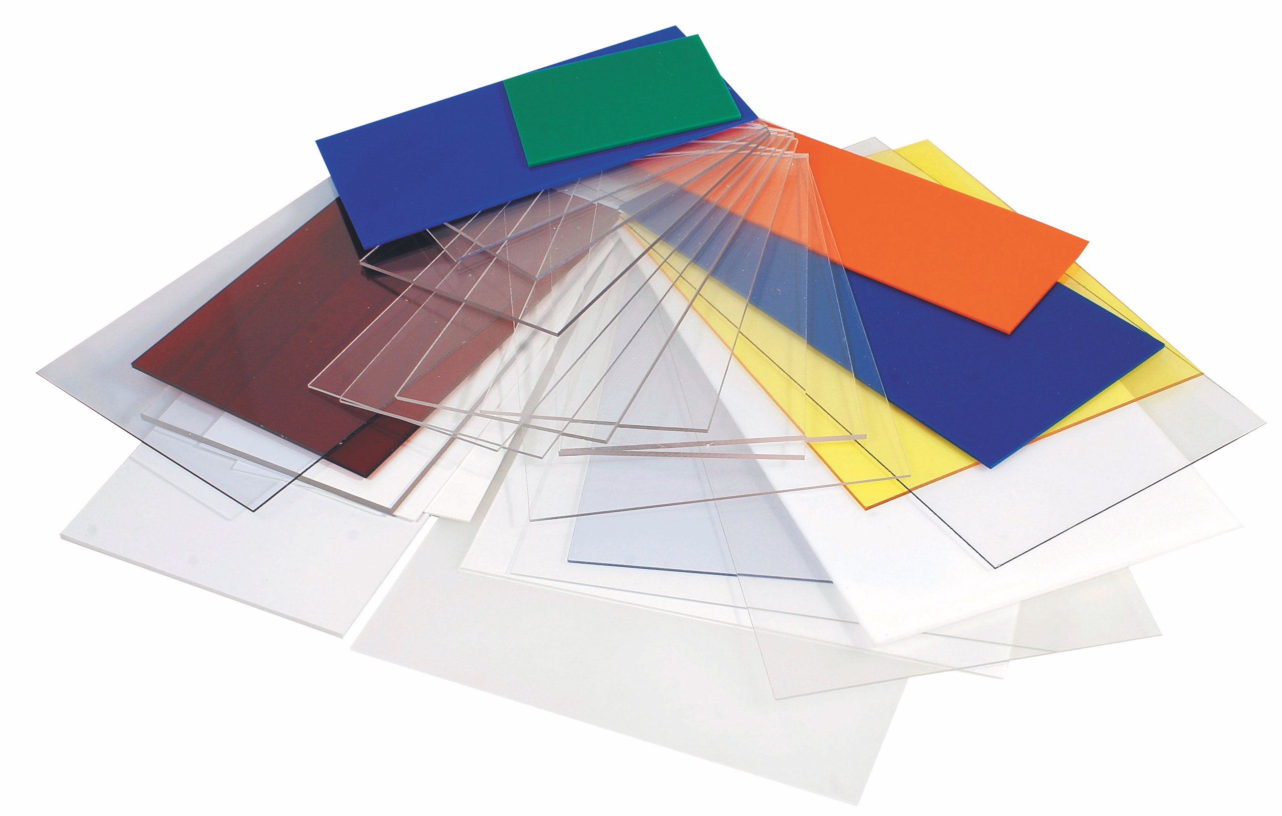 Acrylglas-und Polystyrol-Reste (unverb. sortiert)