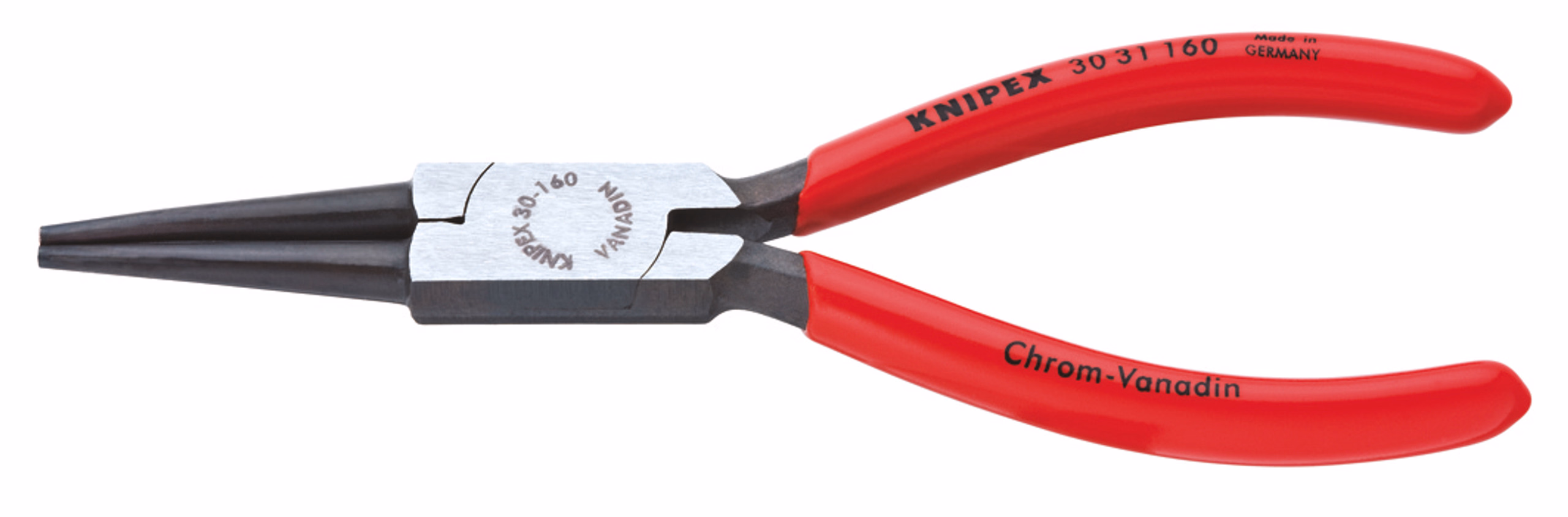 Pinza a punte lunghe rotonde Knipex, 160 mm