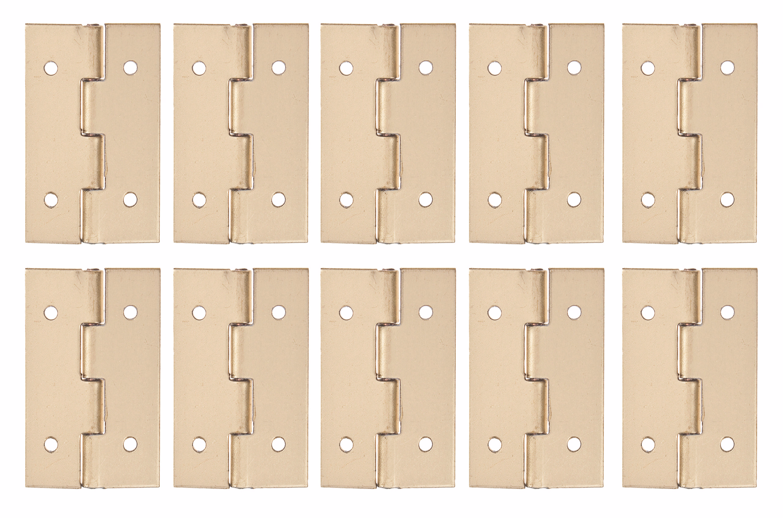 Scharniere, 10 Stück 13 x 20 mm