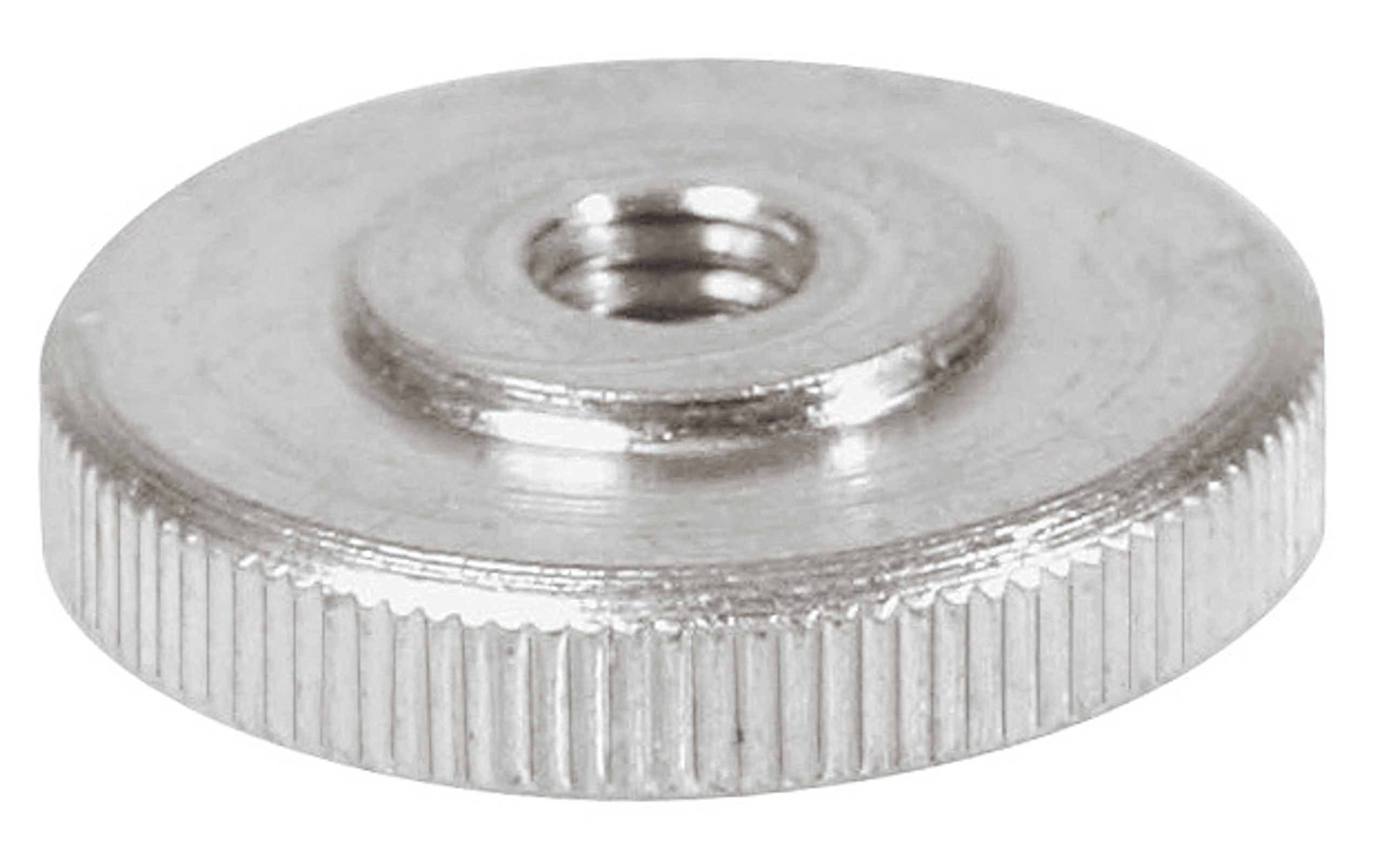 Rändelmuttern, 10 Stück blank (M4) | 202790